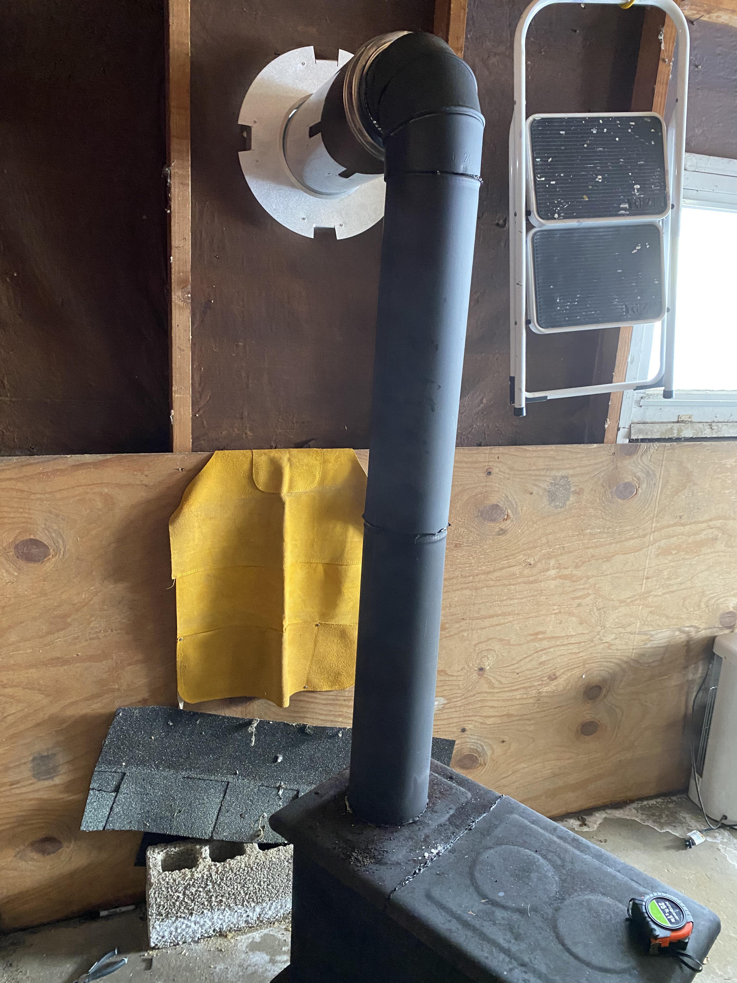 Safety of Garage Wood stove? Info below r/woodstoving