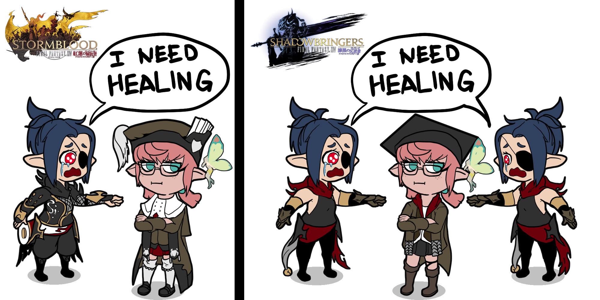 4.0 Ninja VS 5.0 Ninja ffxiv