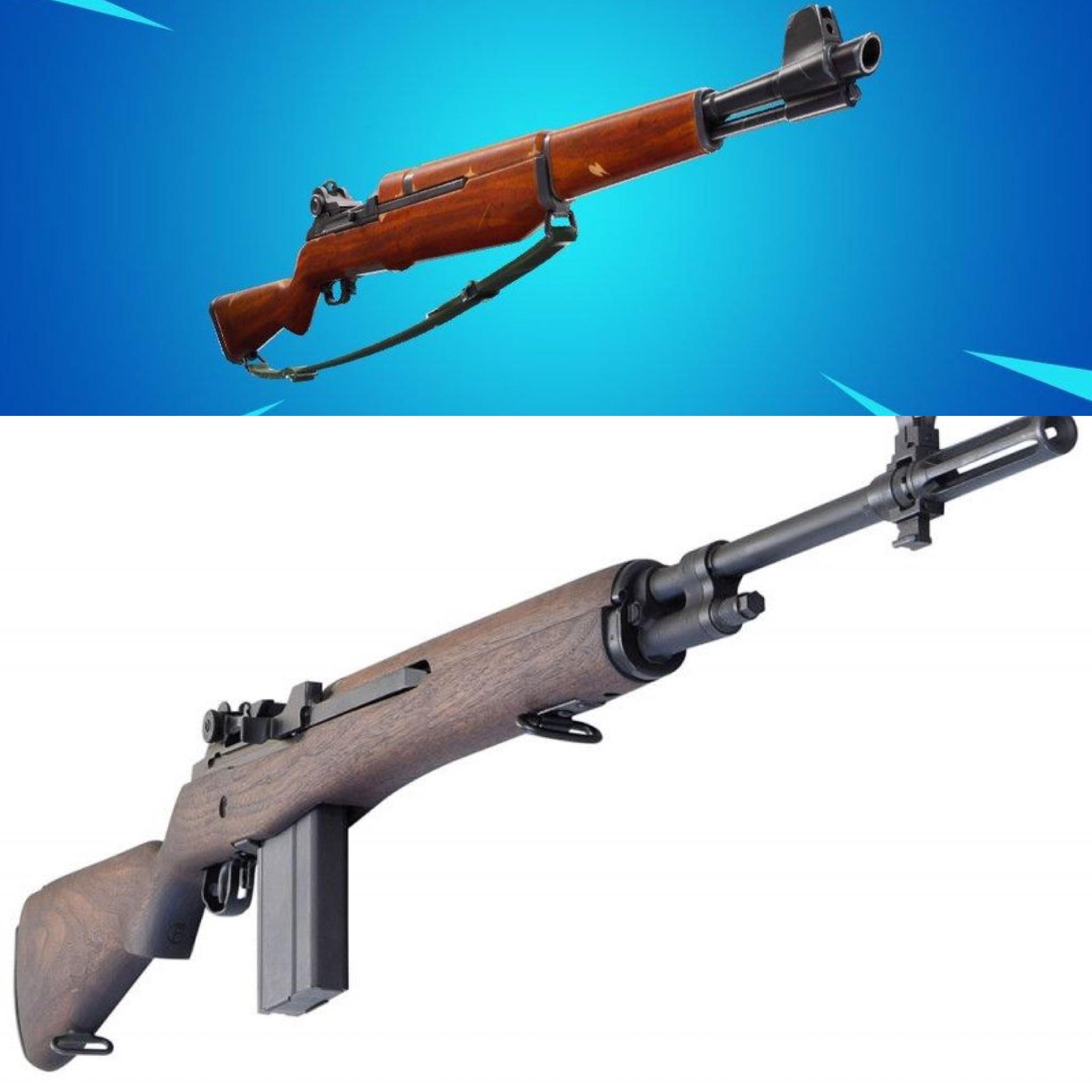 Concept design. Since there is side grading in fortnite The M1 Garand