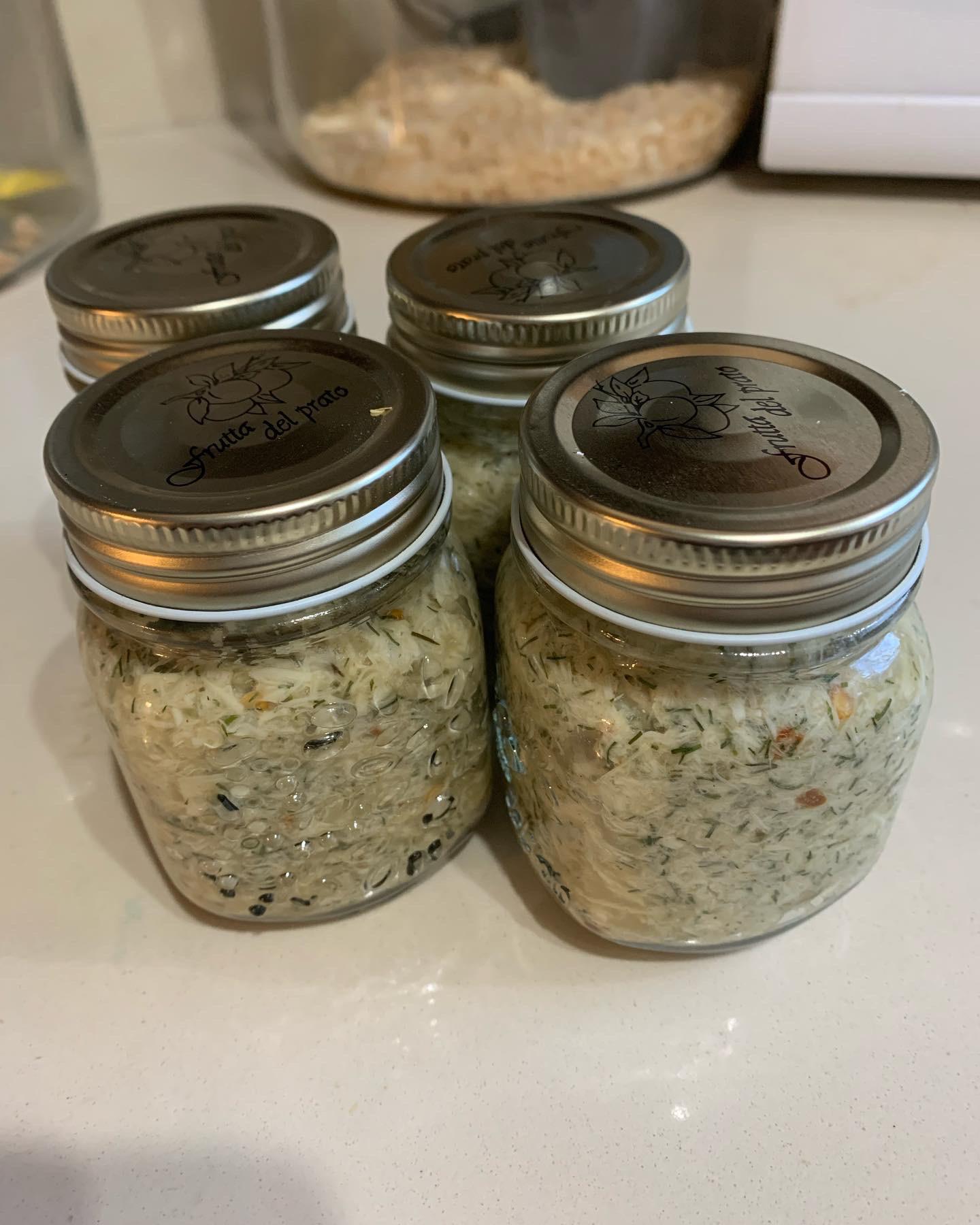 Wild Horseradish (made from root I collected from empty lots) r/Edmonton