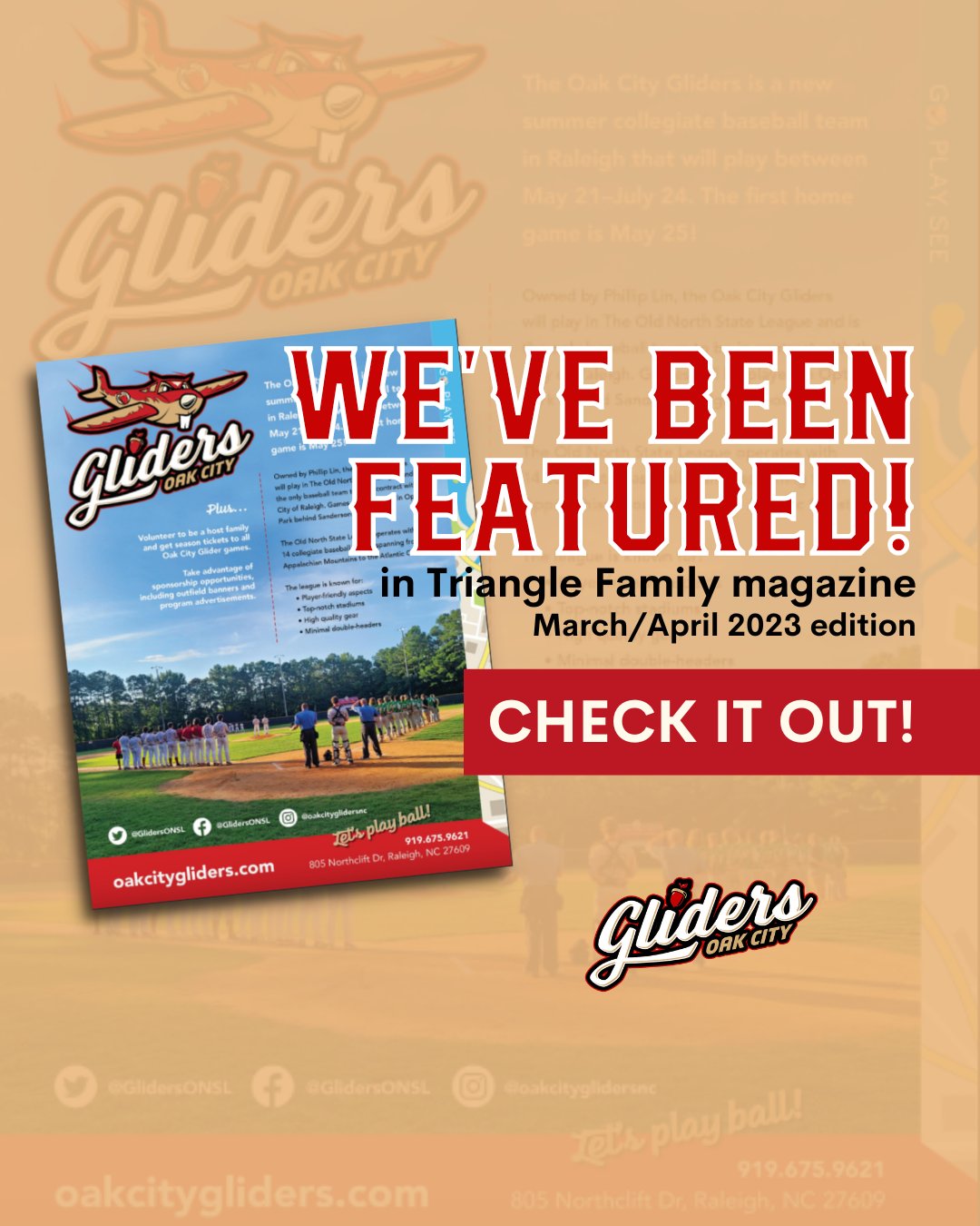 We've been featured r/oakcitygliders