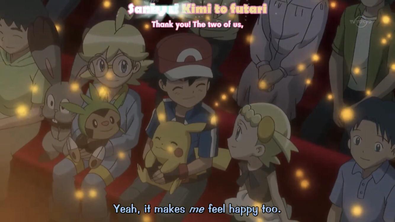 Fun fact Ash has said that seeing Serena happy makes him happy. Not
