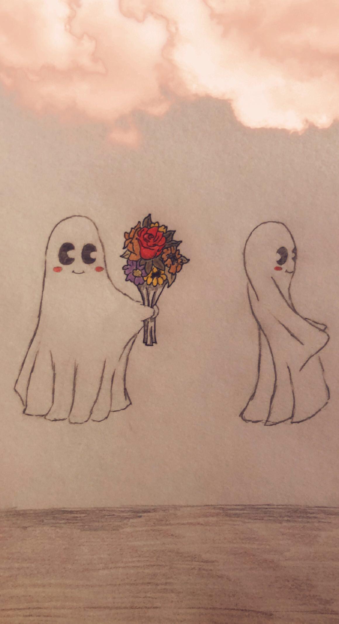 Ghost love story r/drawing