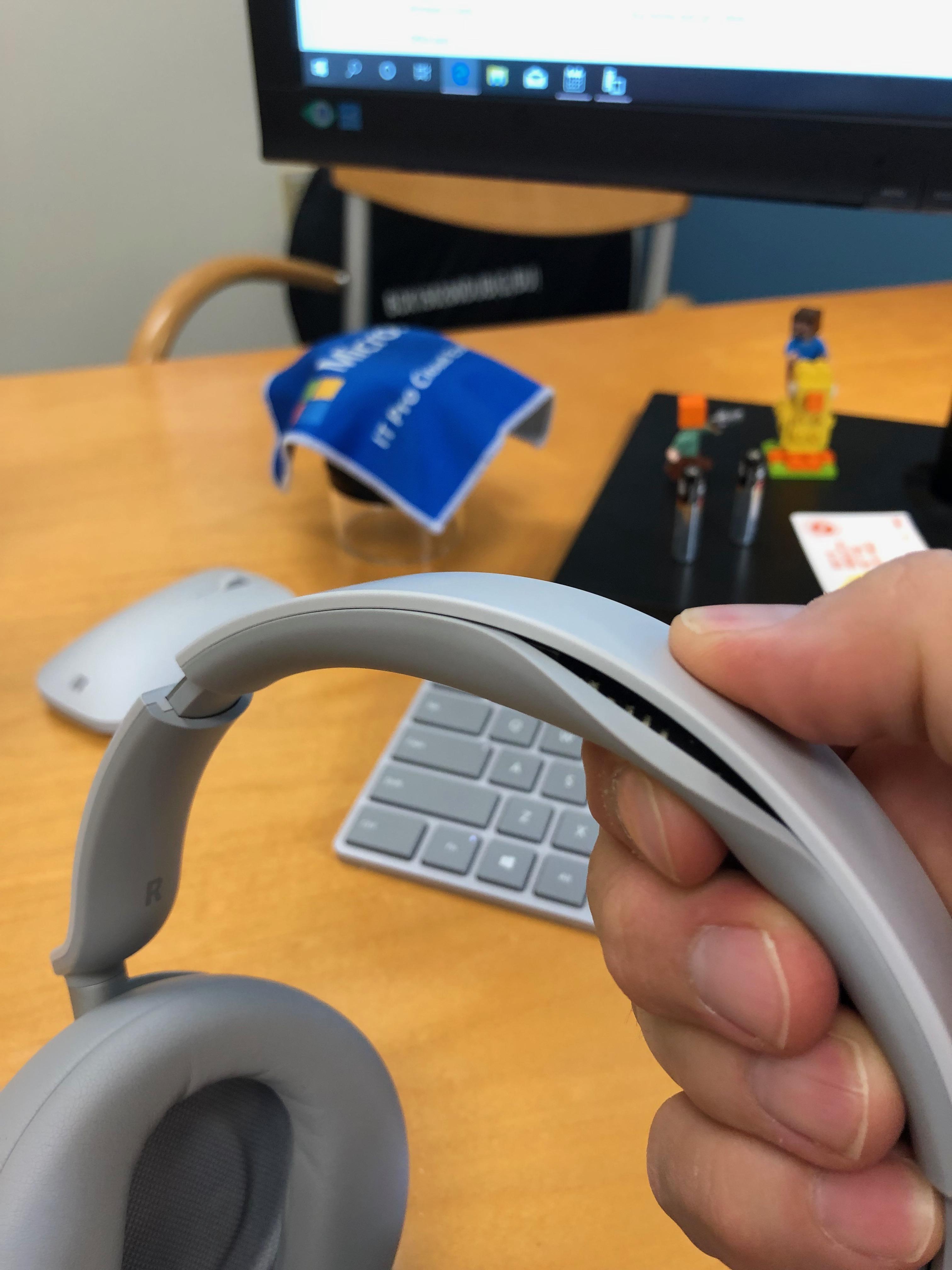 Surface Headphones headband pad separating r/Surface