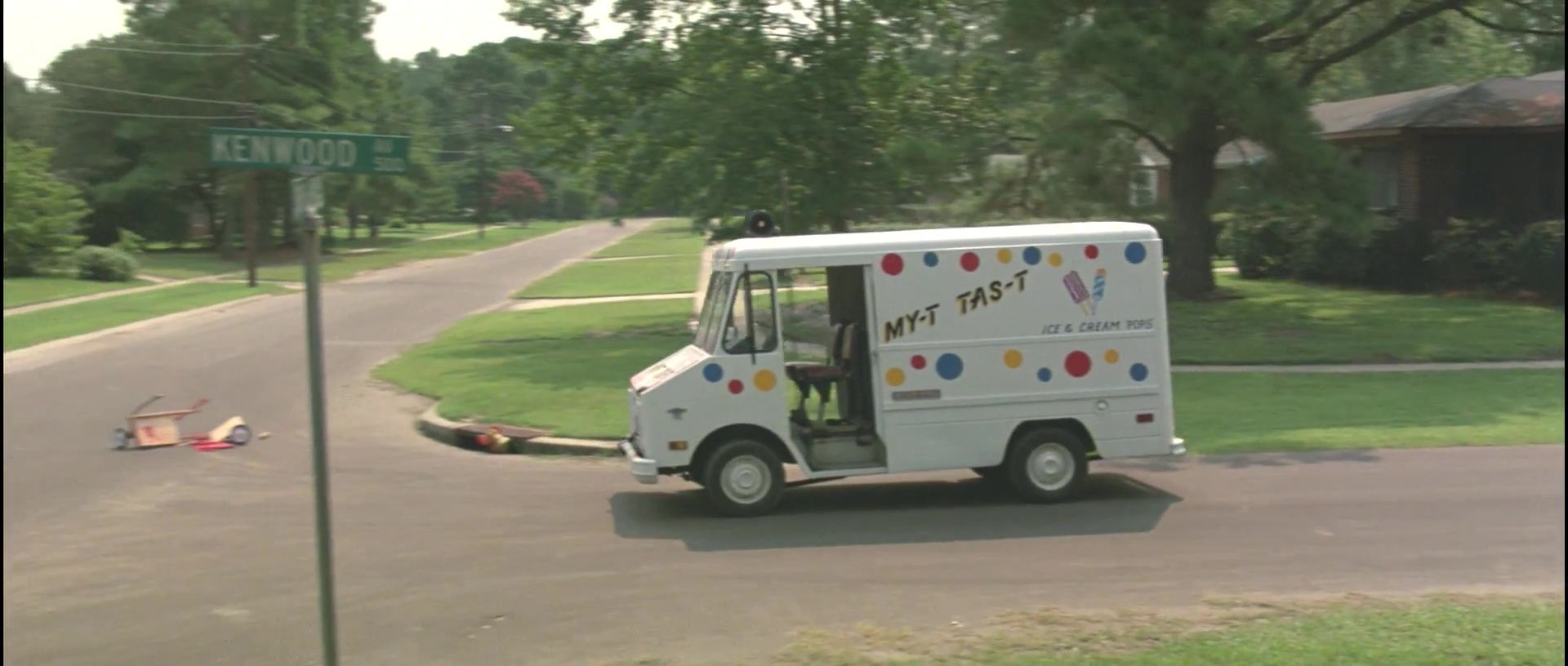 MyT TasT's ice cream truck music in "Maximum Overdrive" is "King of