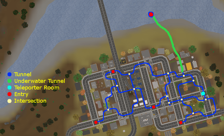Saw that russian underground map, tried making german's tunnels. unturned