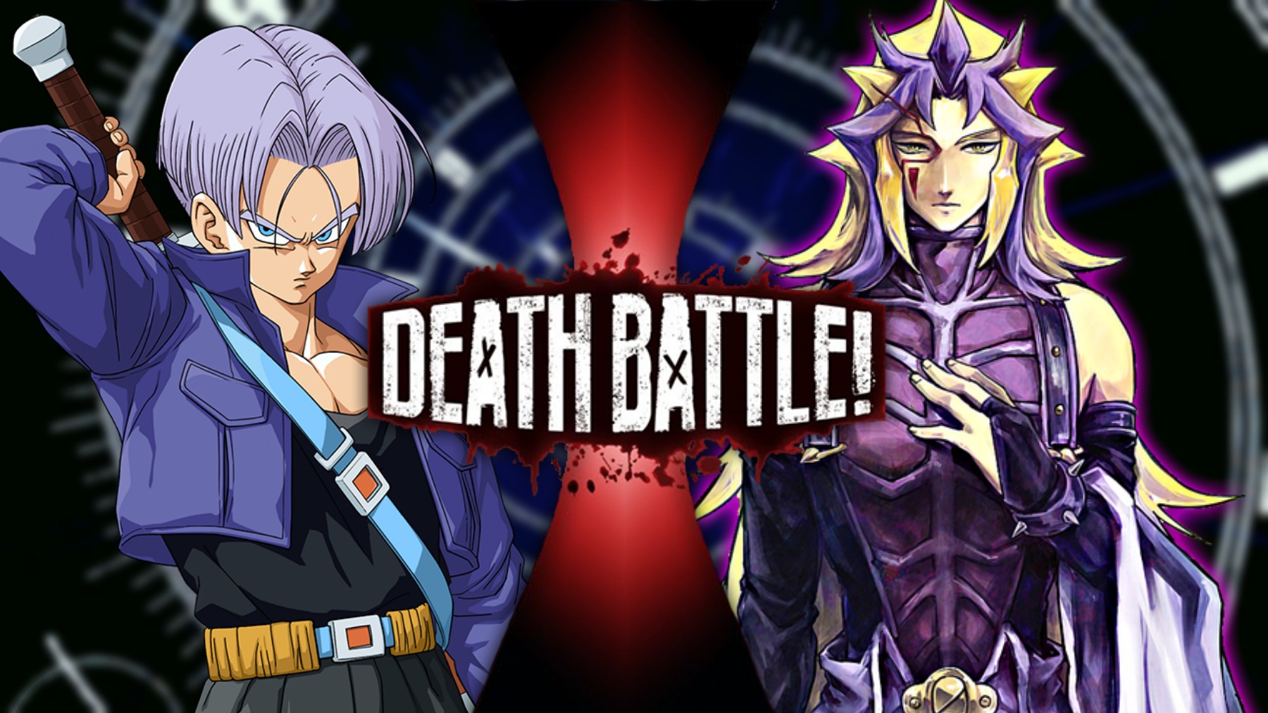 Trunks vs Paradox(DBZ vs YuGiOh). Connections in the comments. Not