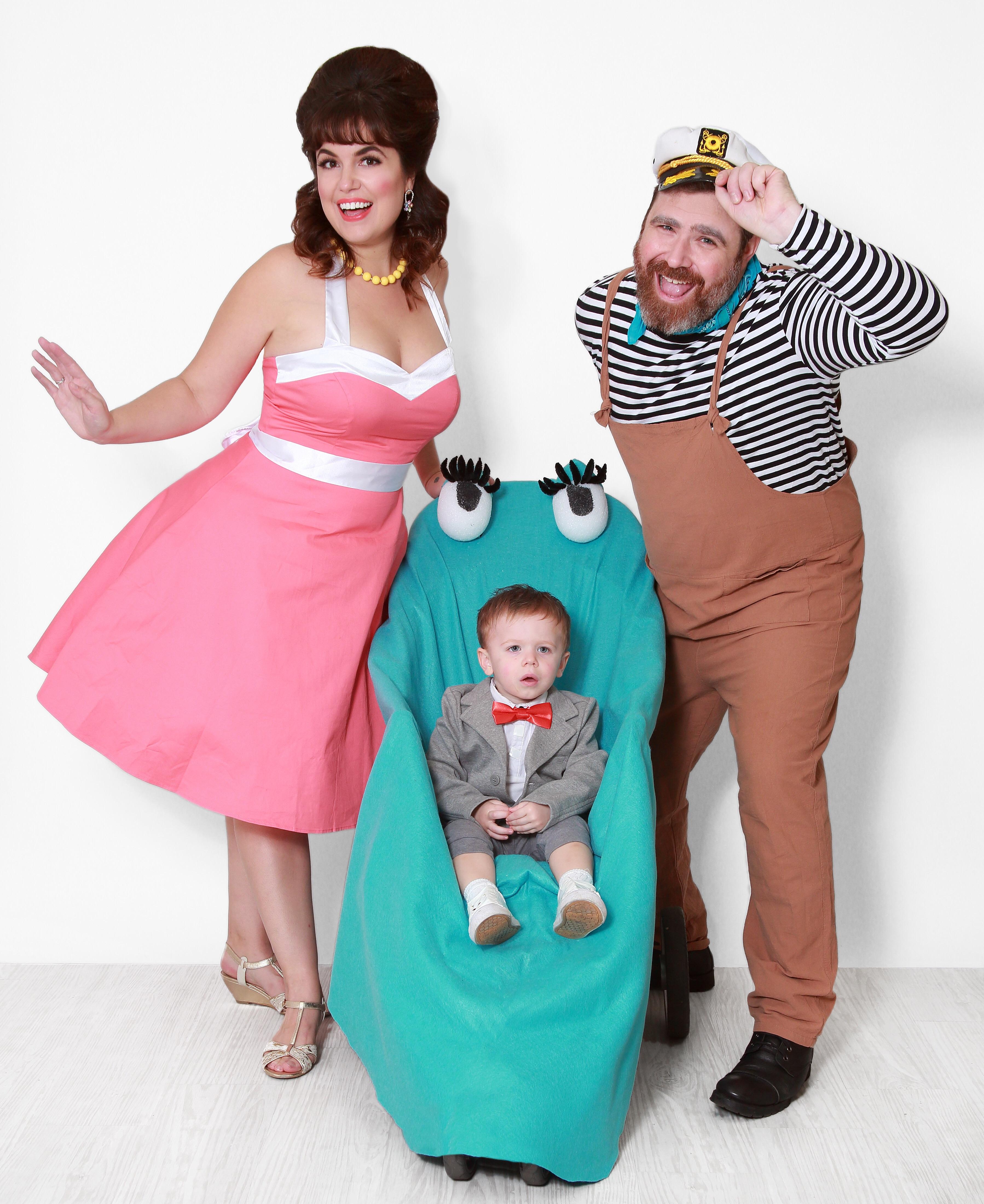 My brother, SIL and nephew's costume this year. They always do such an