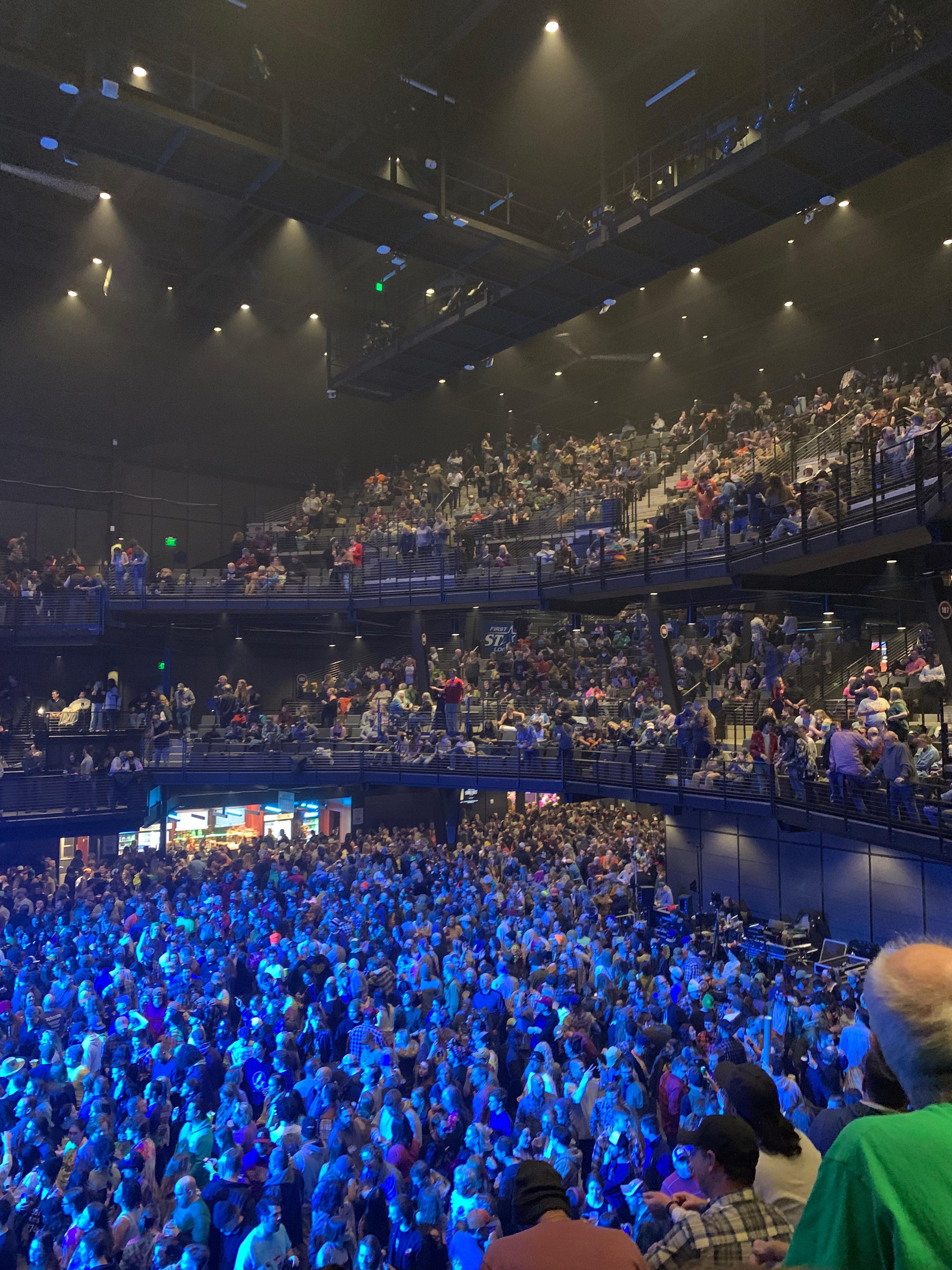 Billy Strings 3/11/22 what a sold out GA show at Andrew Brady looks