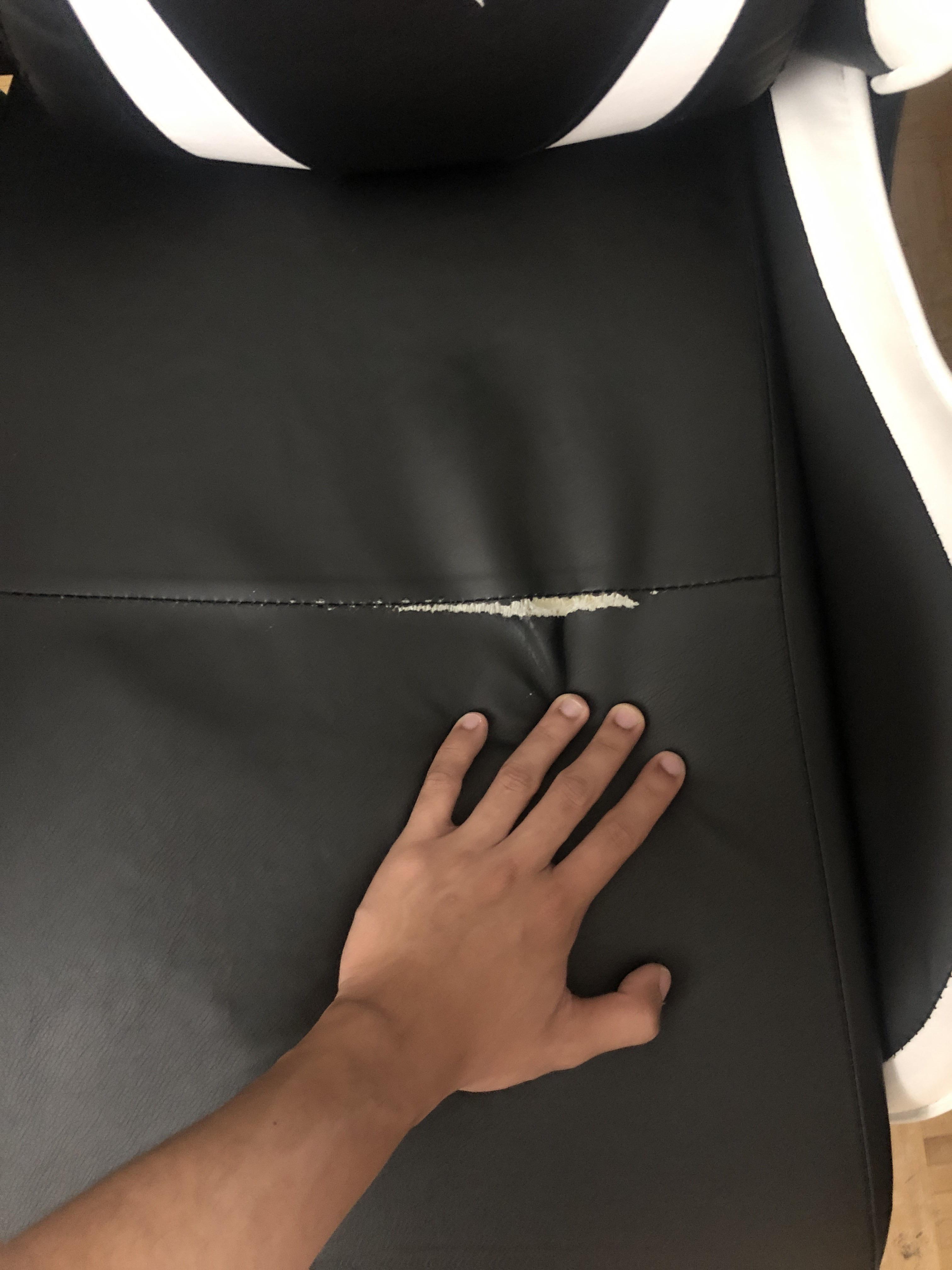 My gaming chair starts to rip out from the stitches and I’m devastated