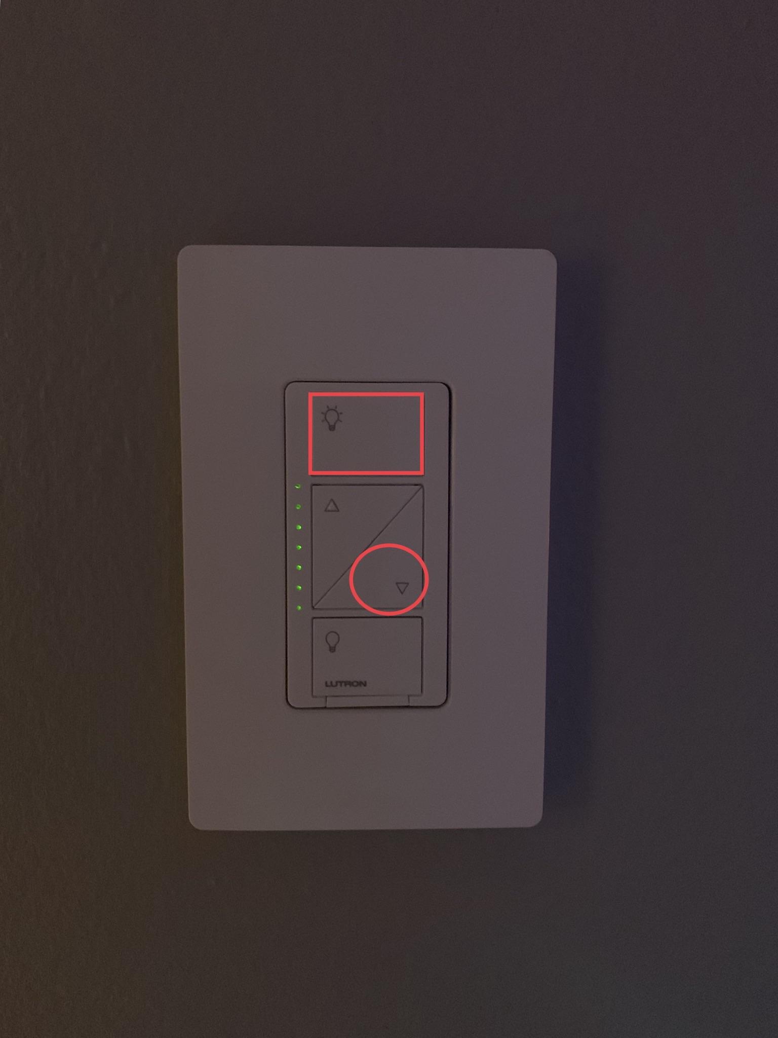 Dim Lutron Caseta below factory settings r/homeautomation