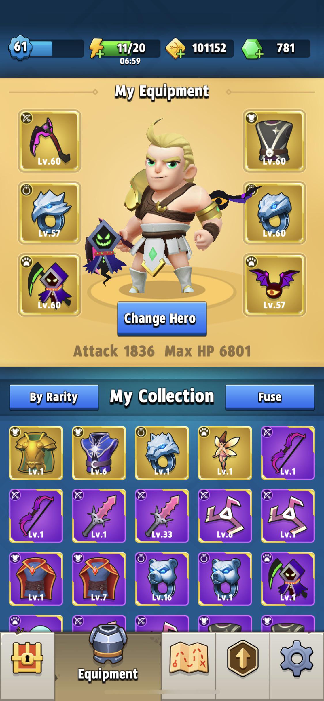 After 6 months... finally full legendary 🔝 r/Archero