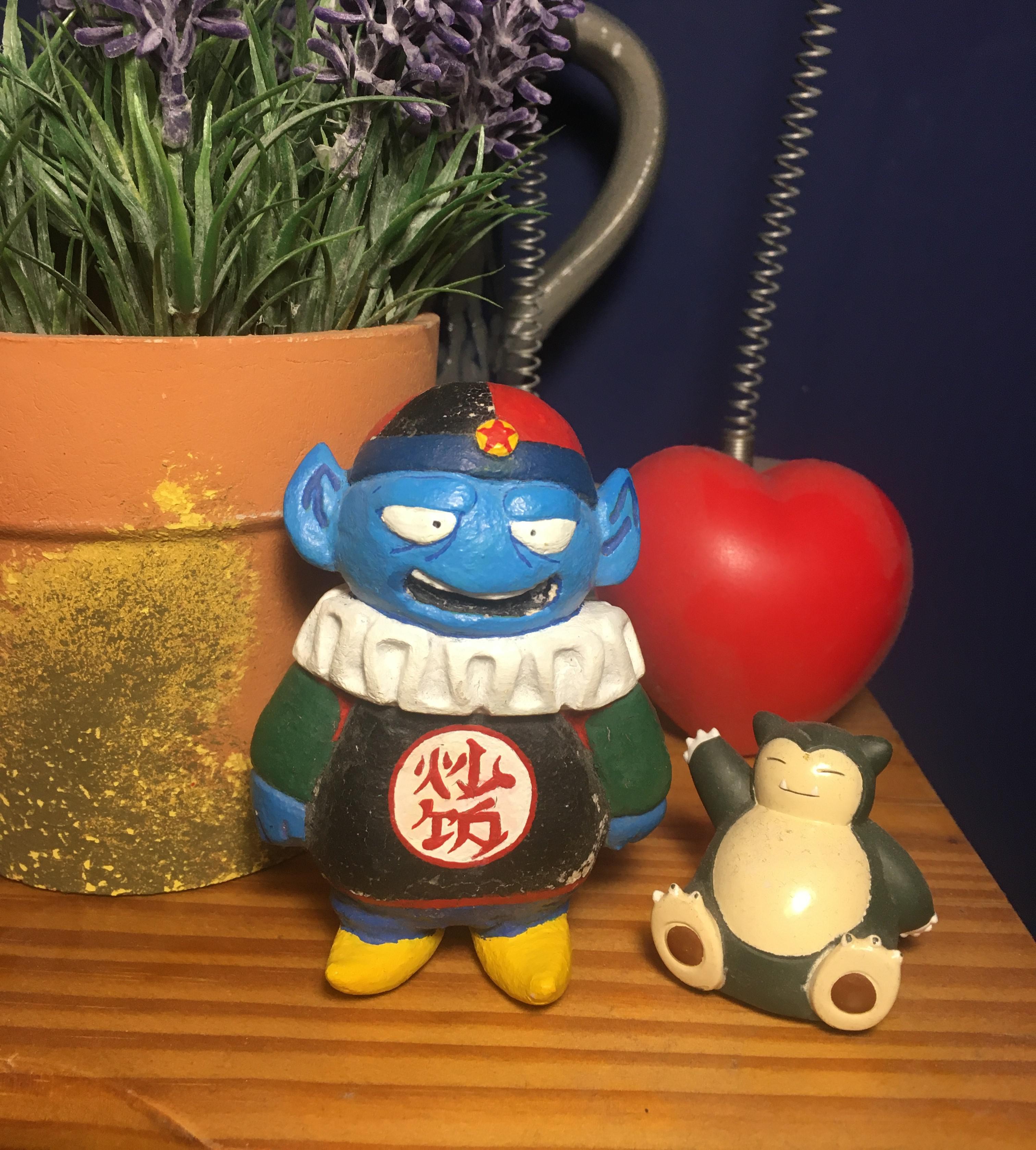 Just wanted to show off a clay Emperor Pilaf I made awhile ago! r/dbz