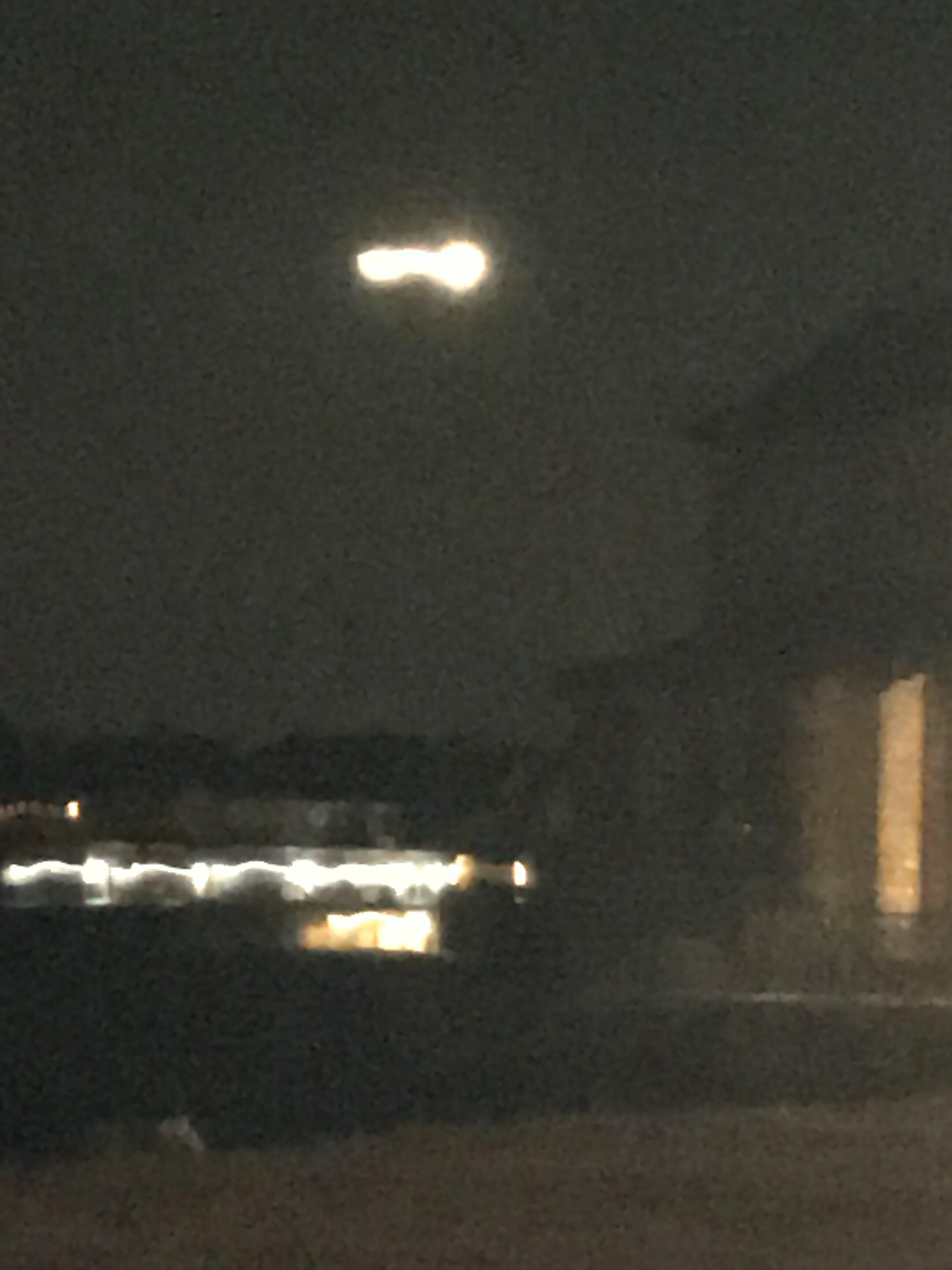 Sighted near Campton Hills, IL at about 1100 pm in early March 2018