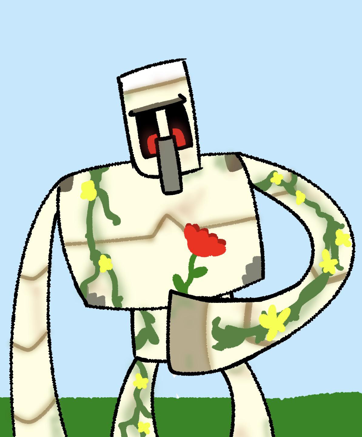 Iron golem’s flower r/Minecraft