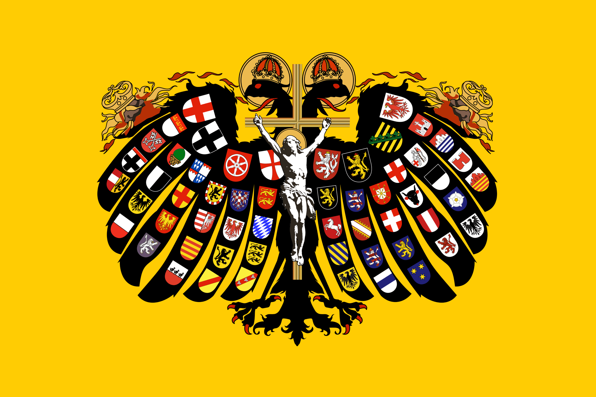 Flag of the Holy Roman Empire r/vexillology