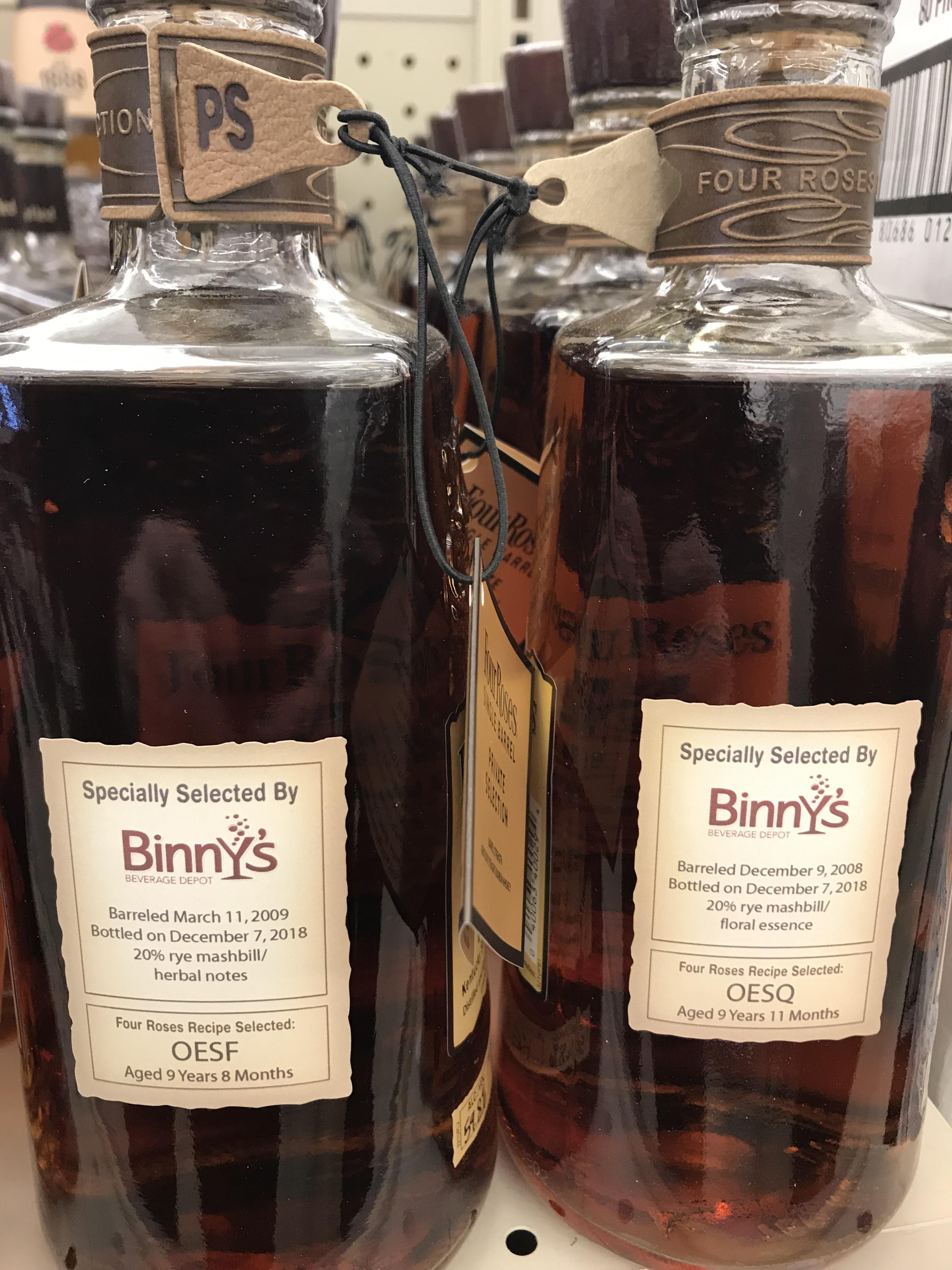 New 4R Binny's Picks 70 r/whiskago