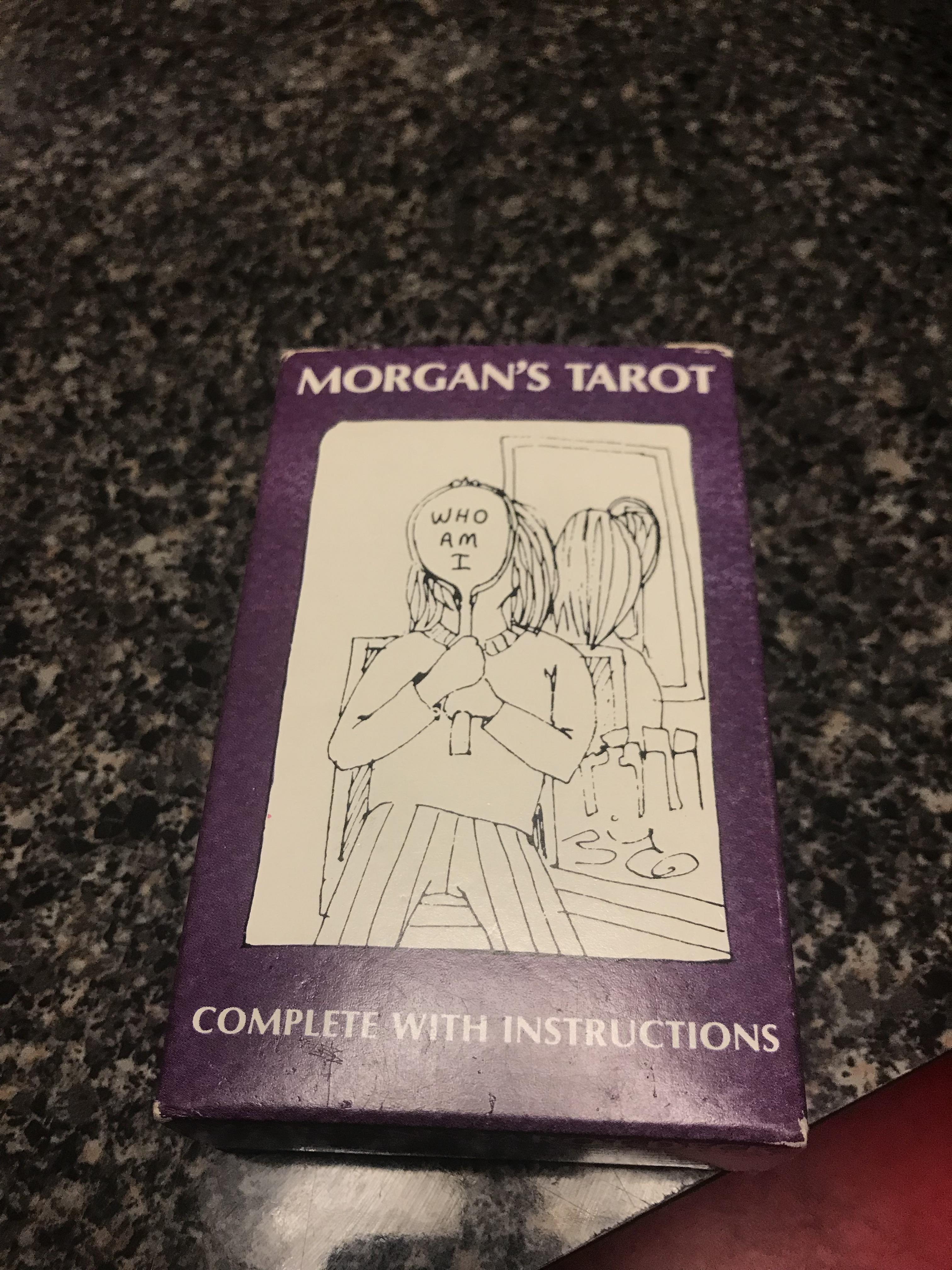 Tarot card deck found in a South Florida thrift store. Bought for 2