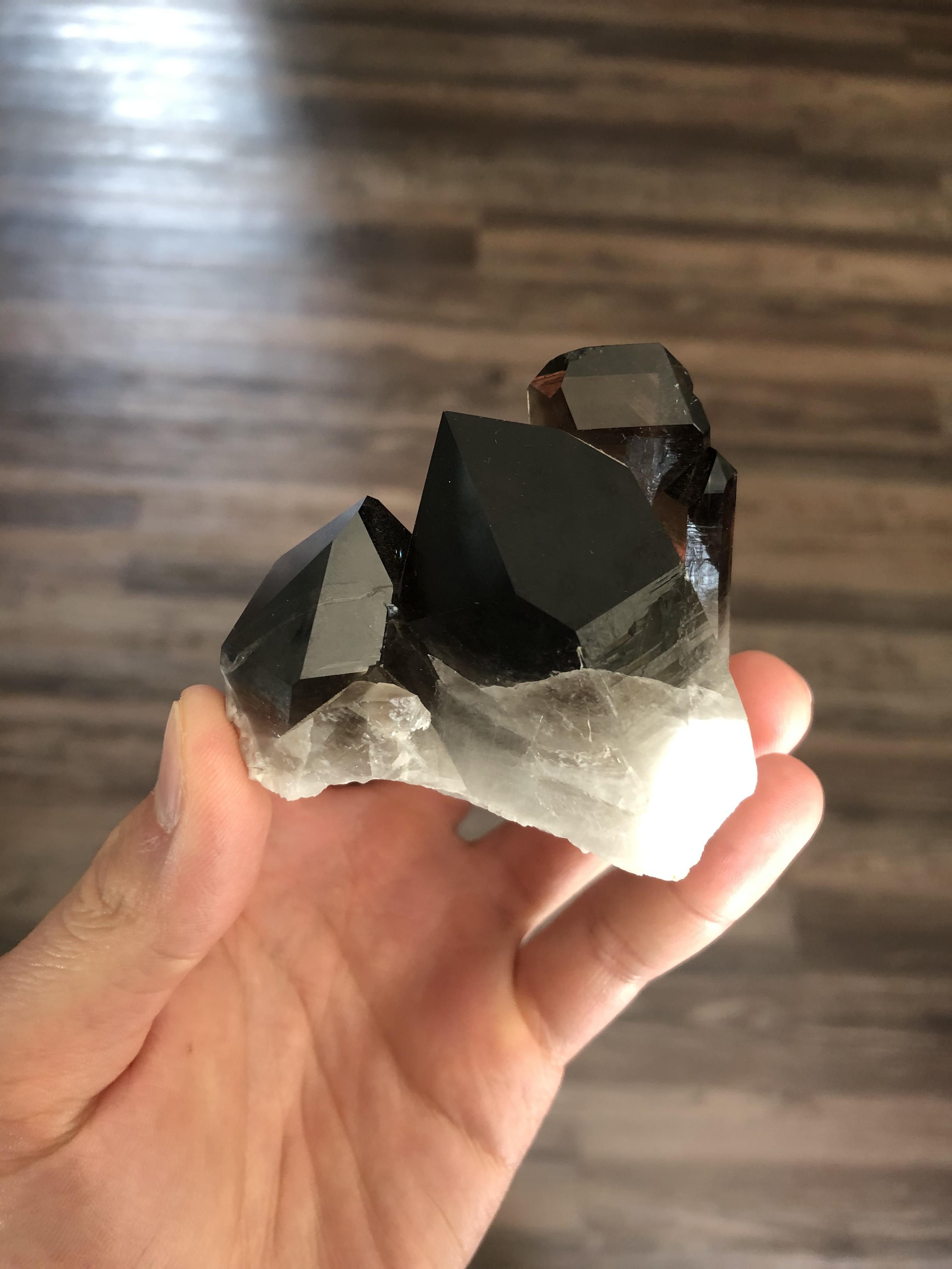 Awesome Black Smokey Quartz I picked up in Montana r/Crystals