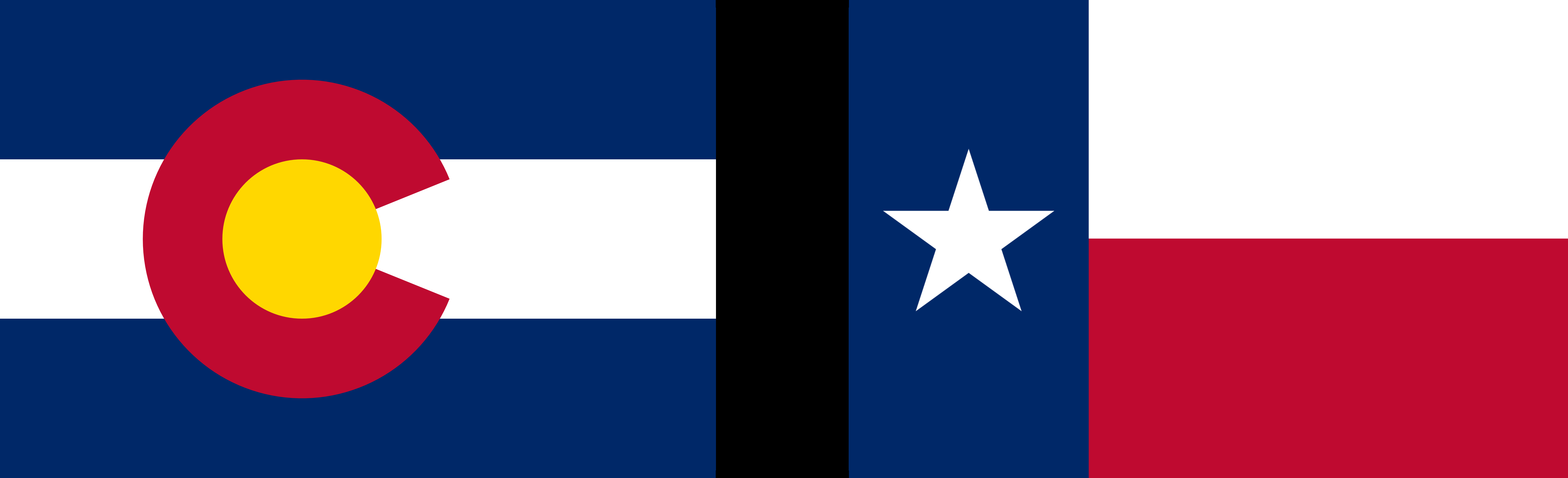 Colorado vs Texas Which flag do you like more? r/vexillology
