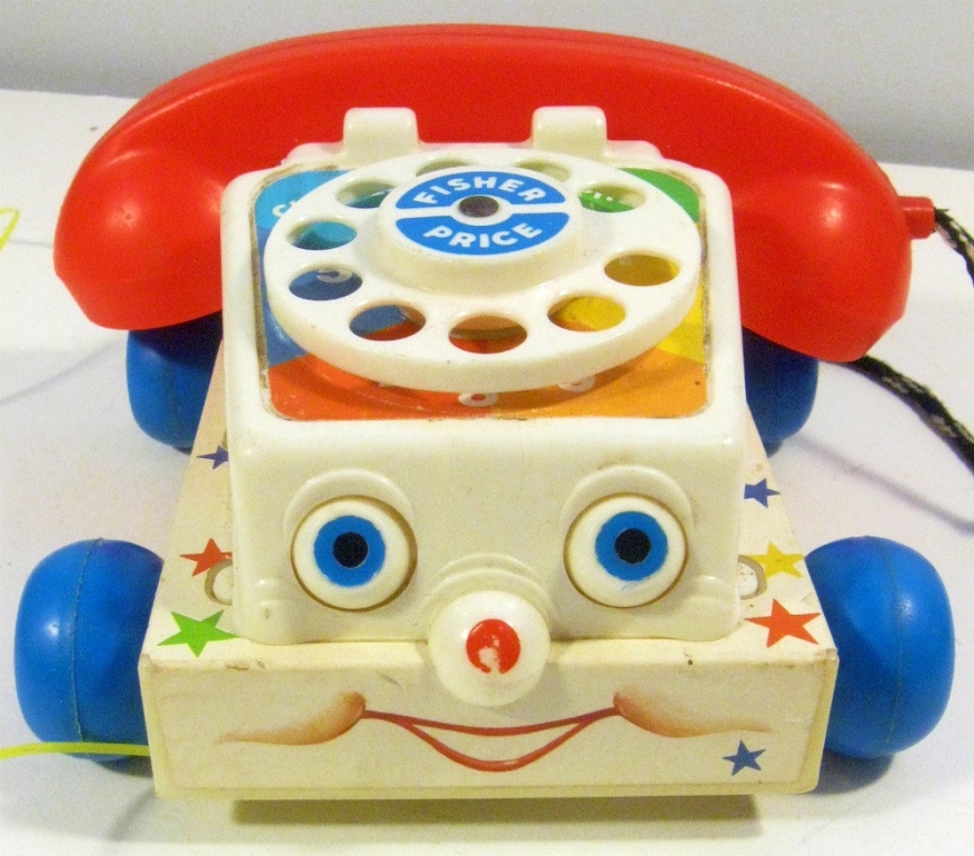 The Fisher Price telephone! r/nostalgia