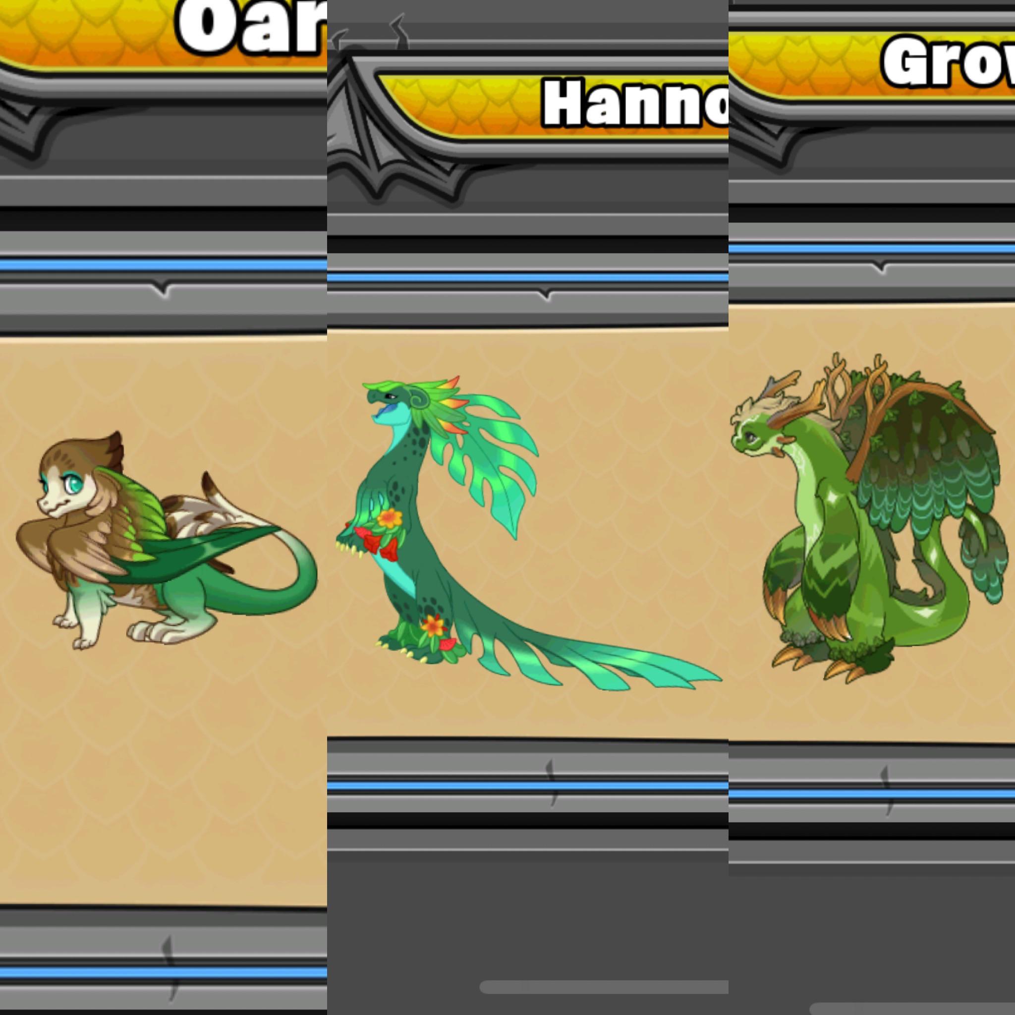 Dragonvale Seasonal Dragon