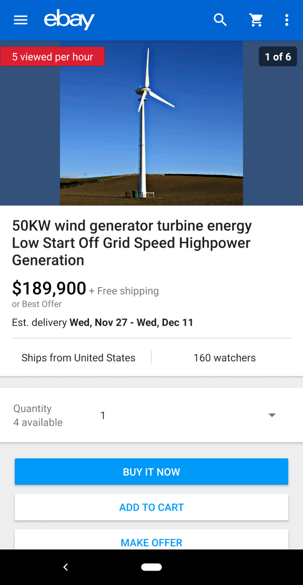 eBay strikes again. r/ofcoursethatsathing