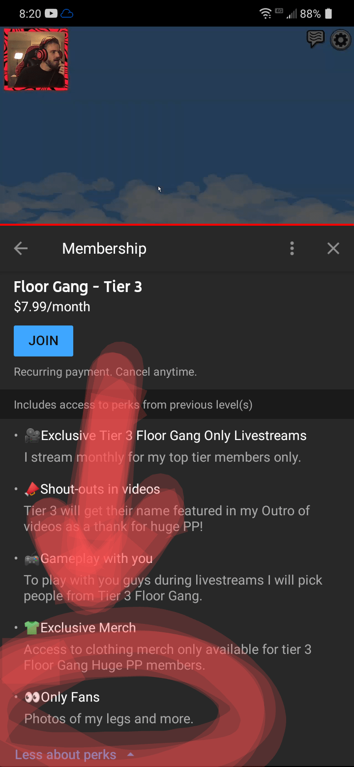 Pewdiepie's legs confirmed on OnlyFans? : PewdiepieSubmissions