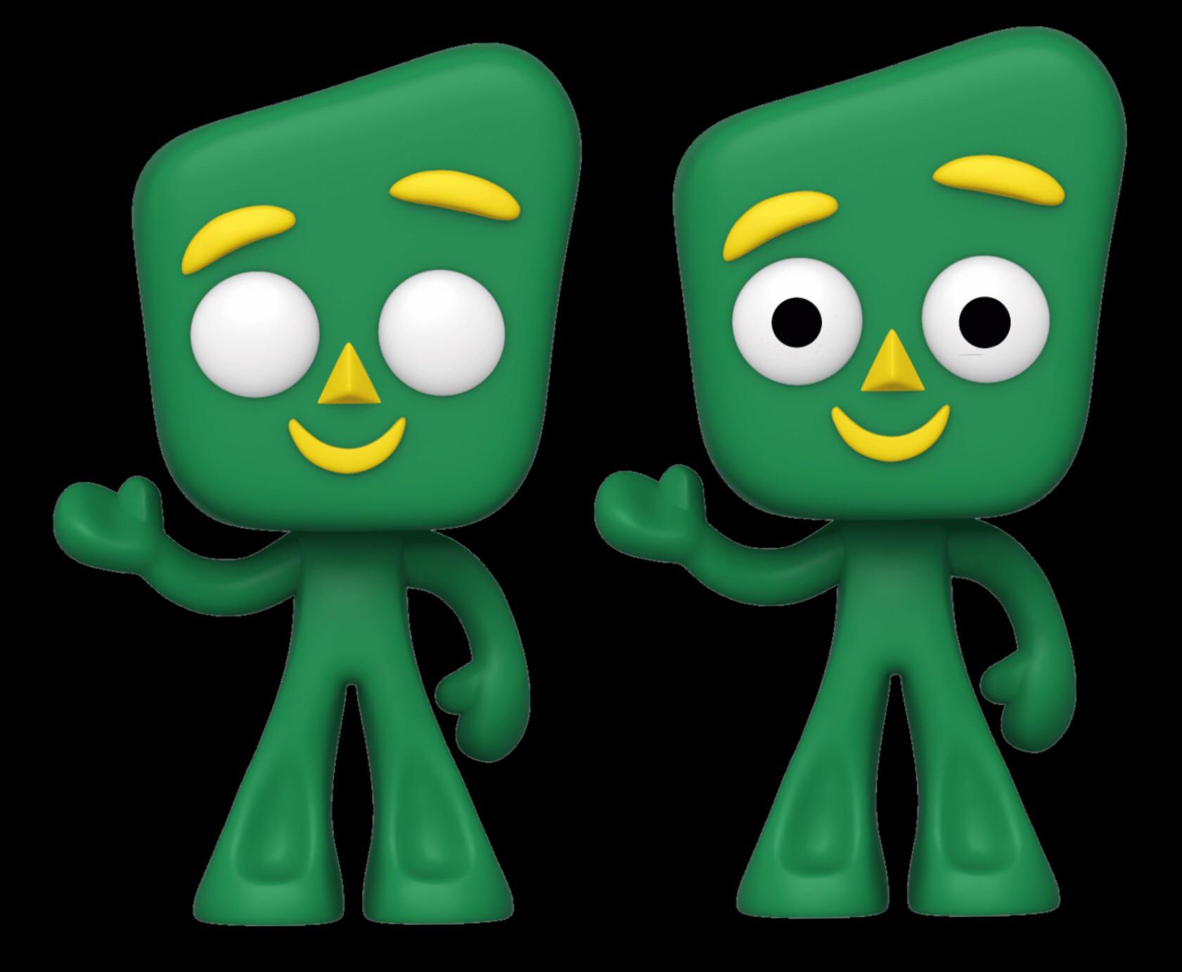They did Gumby dirty. What were they thinking doing blank white eyes