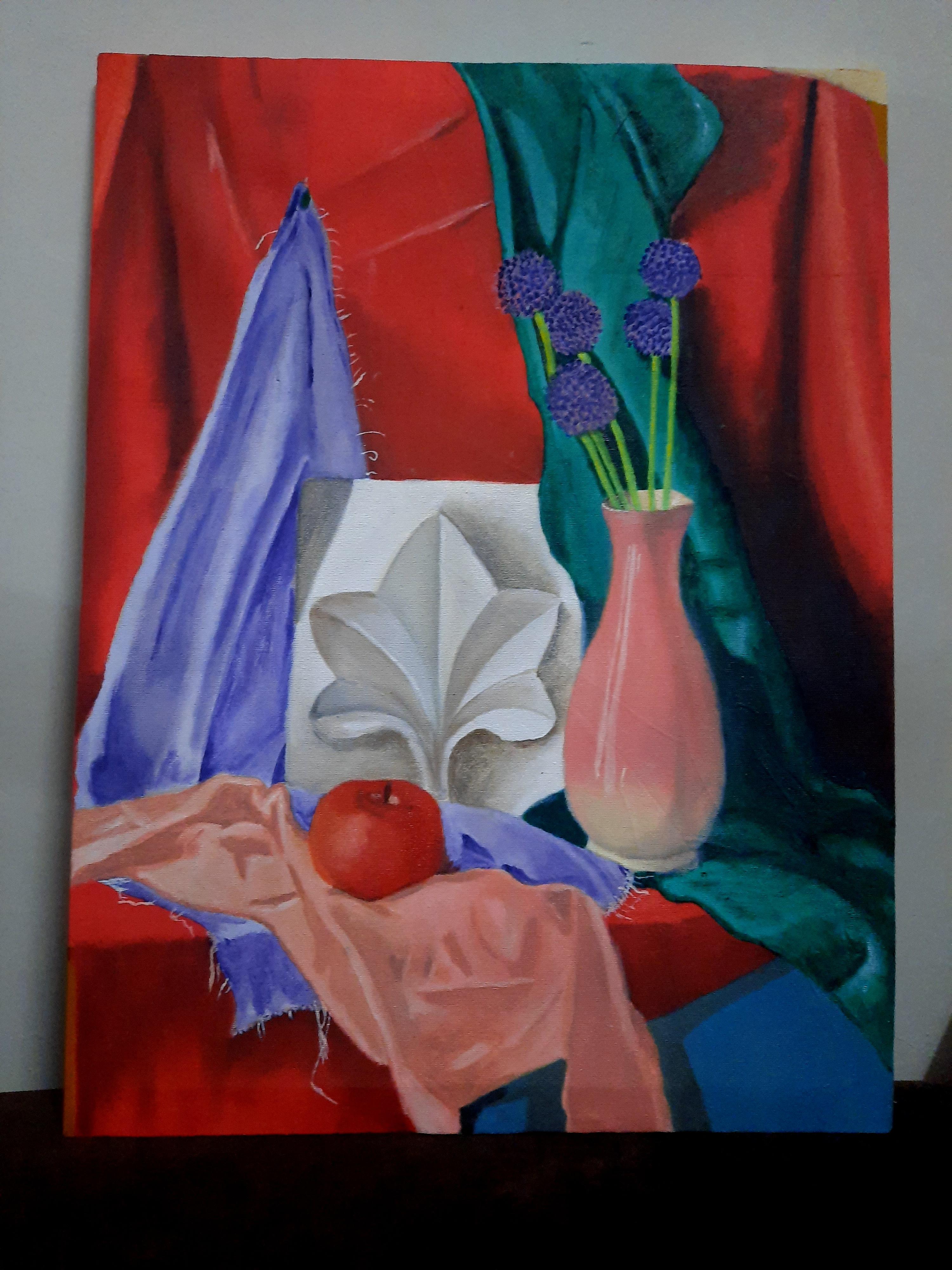 First try at oil painting,turned out better than expected r/oilpainting