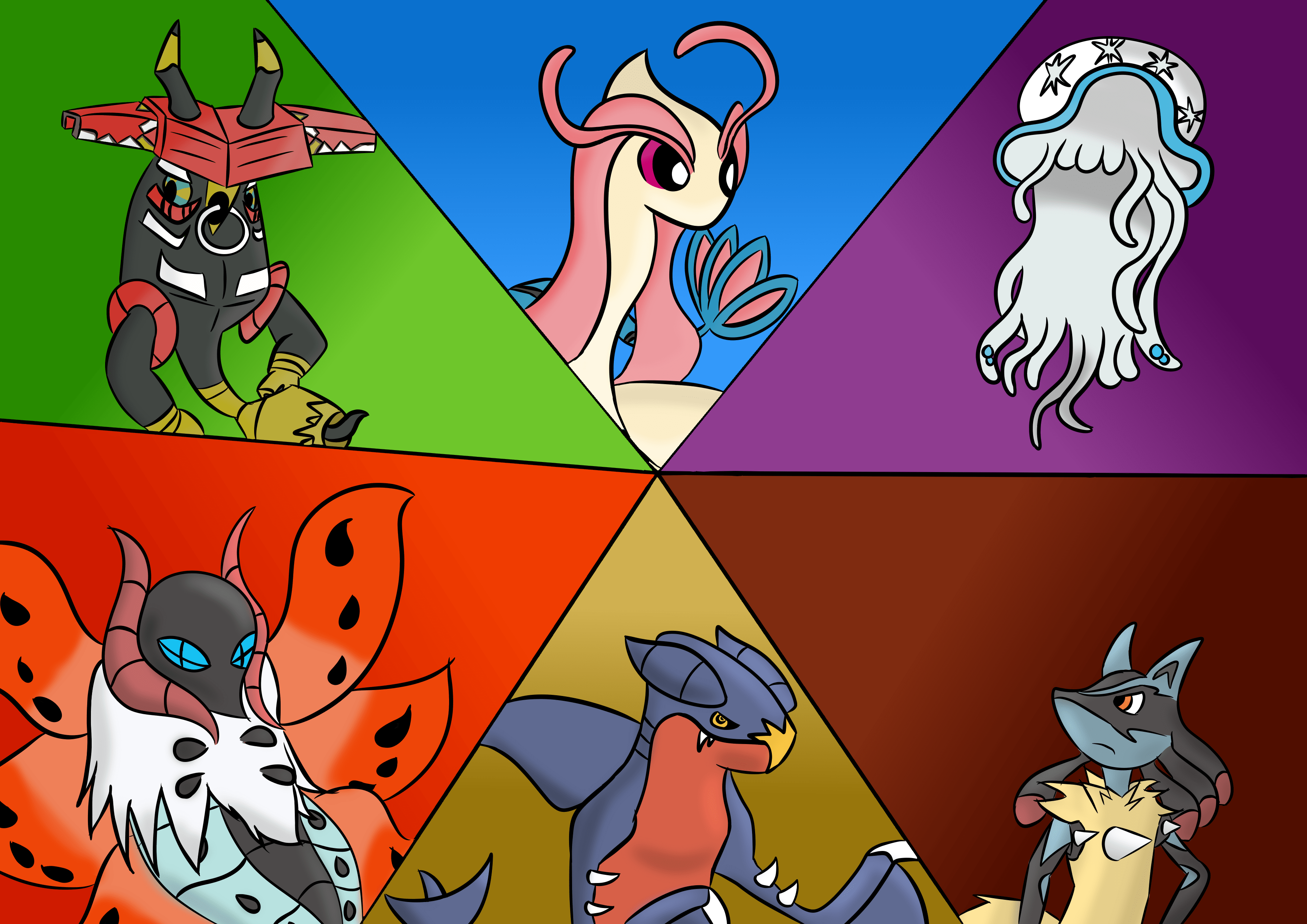 [OC]My VGC 2018 Team pokemon