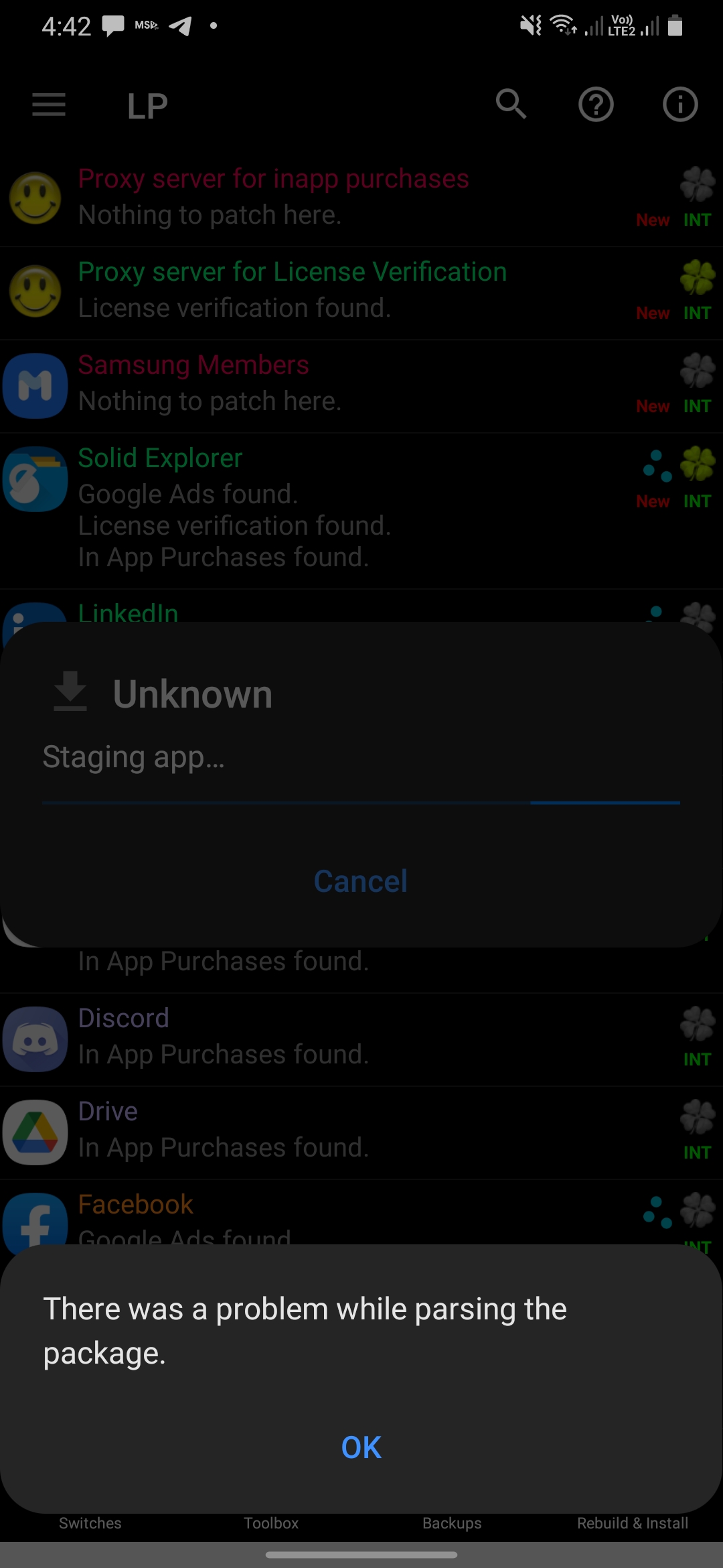 Does anyone know how to fix this problem??? Is there any alternative