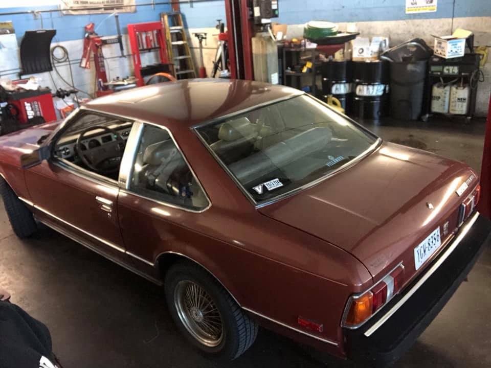 Old Brown Toyota Celica in Virginia Toyota