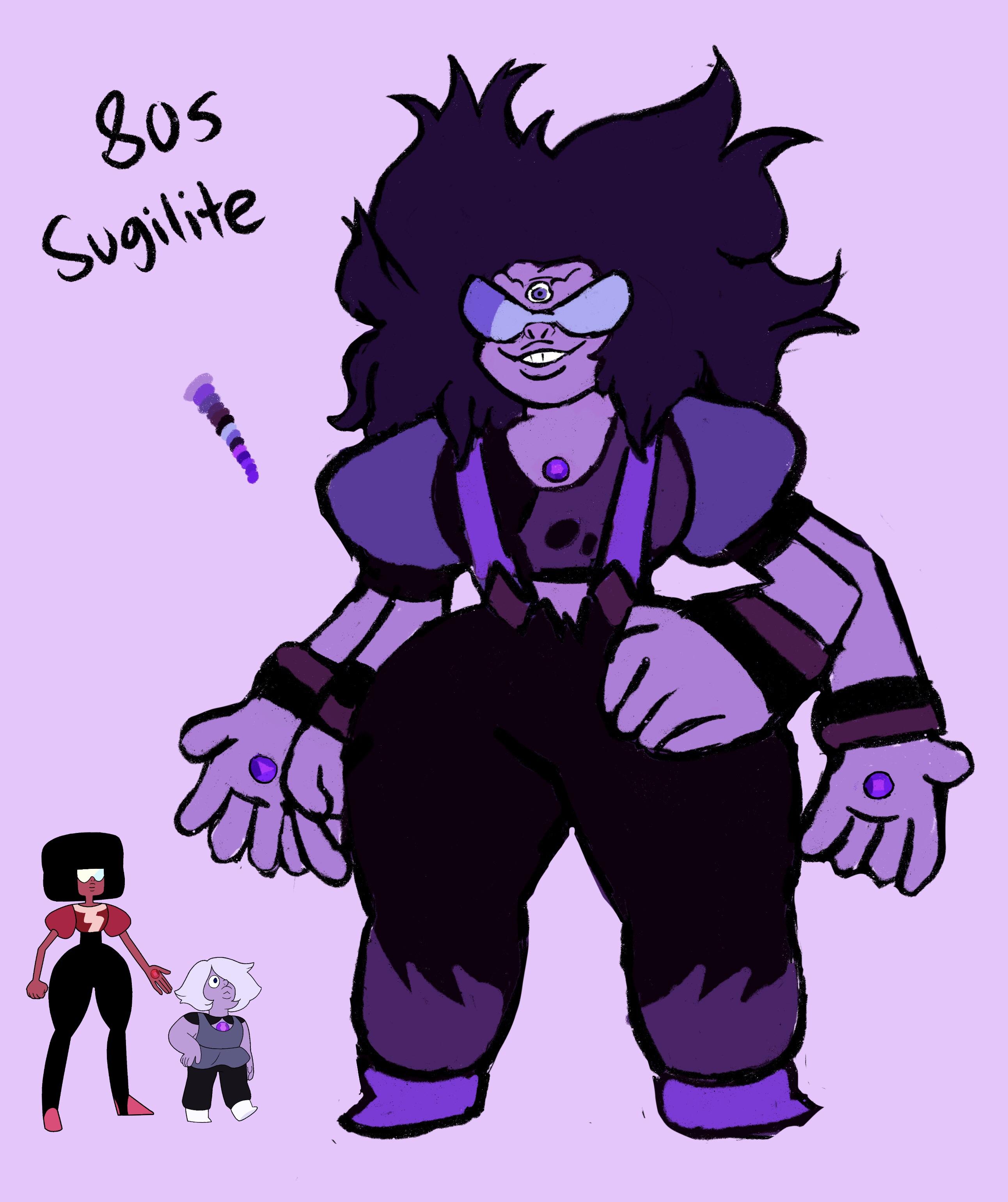 80s Sugilite stevenuniverse