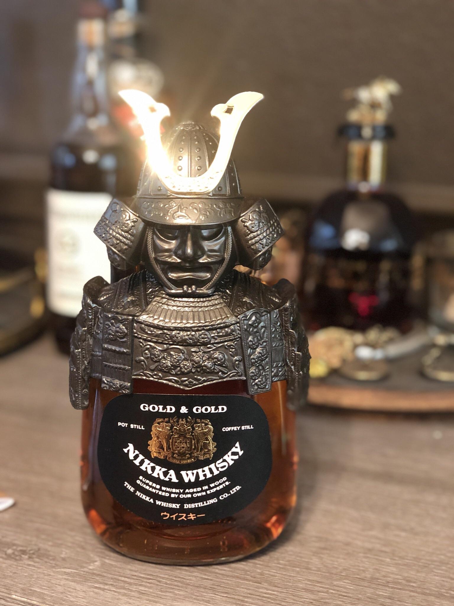 Nikka Gold Samurai fresh from Tokyo whiskey