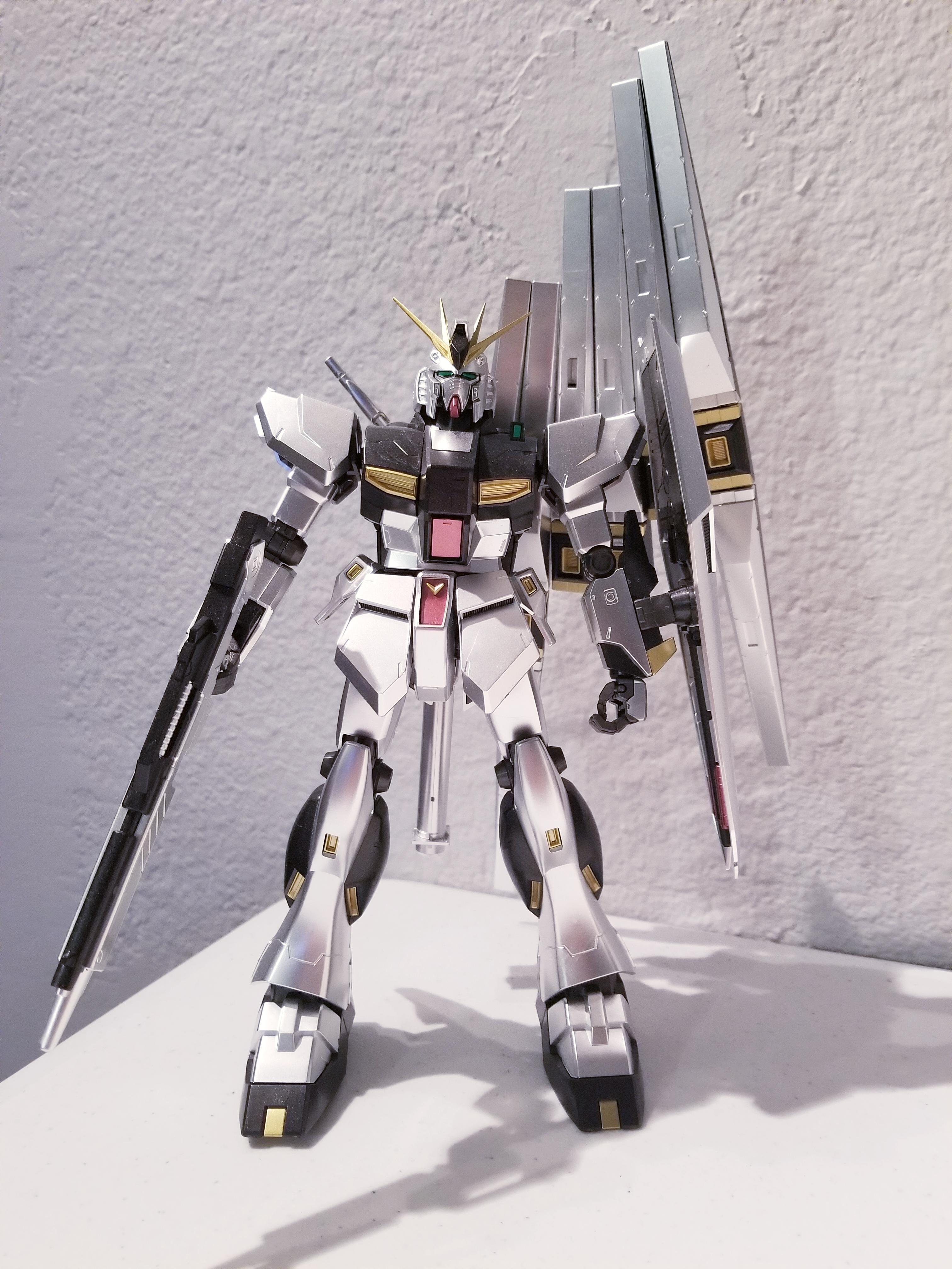 My first and last of any gundam version with metallic coating. Can't
