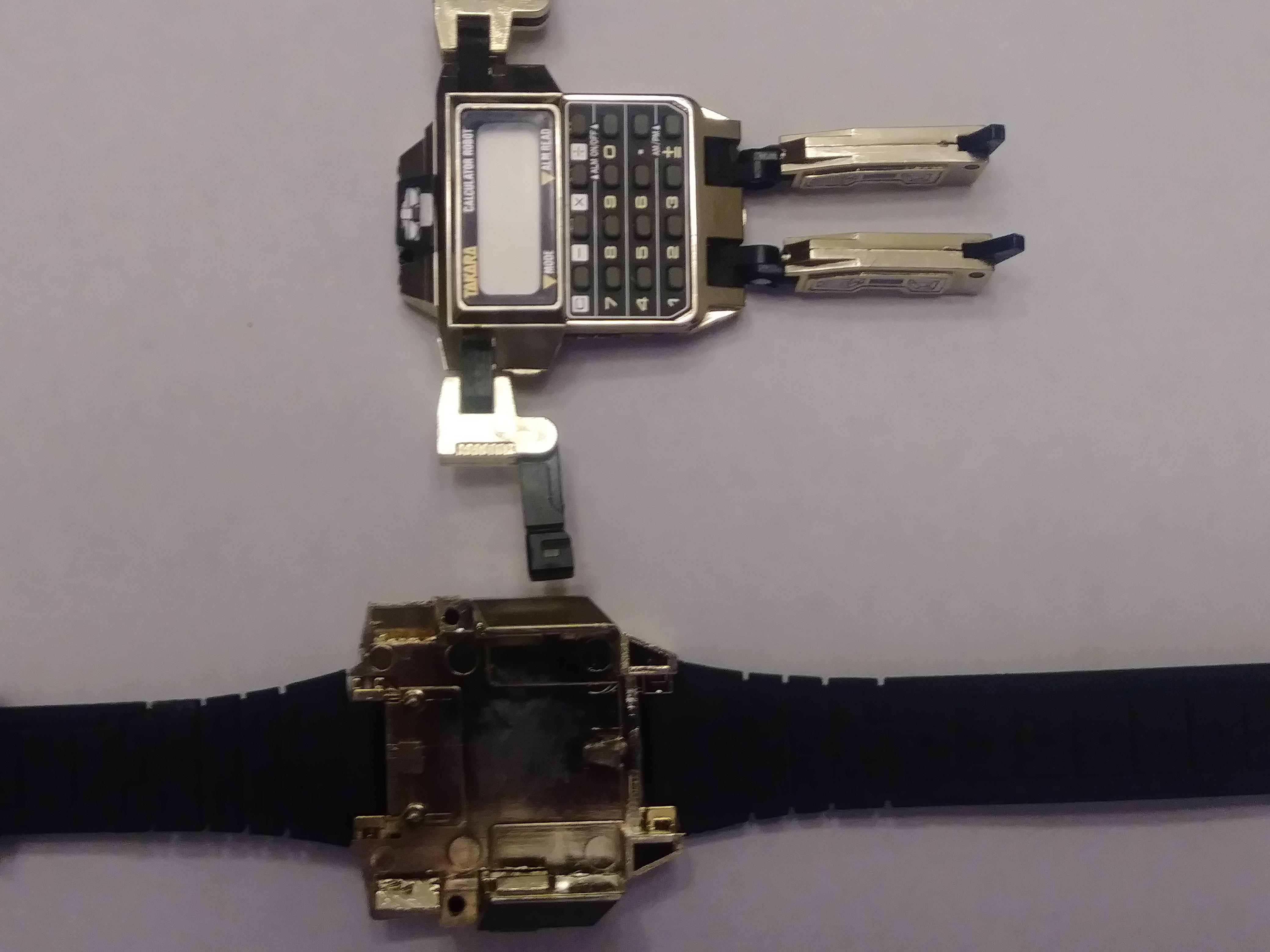 Is this a Transformer? Vintage Takara Calculator Watch. Toy or