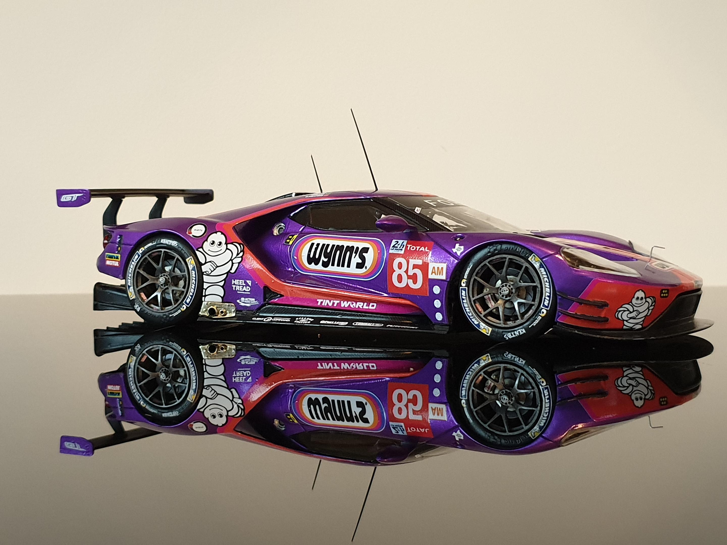 Revell GT LM with decalcas resin details and decals. Another lockdown