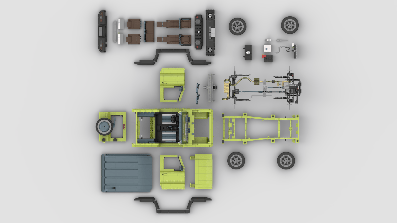 Here it is, my Lego Umbrella Academy set ! legoideas