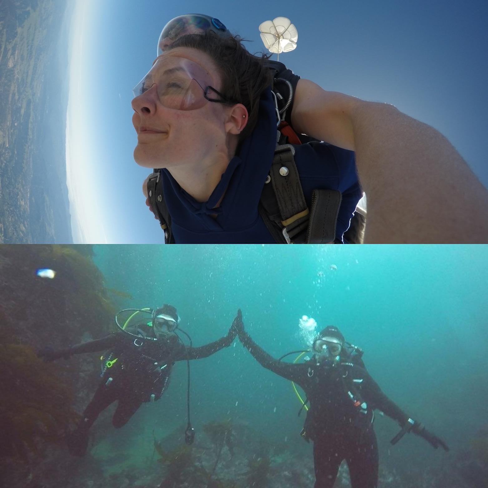 Skyba Diving? Morning skydive from 18,000', then immediately on to