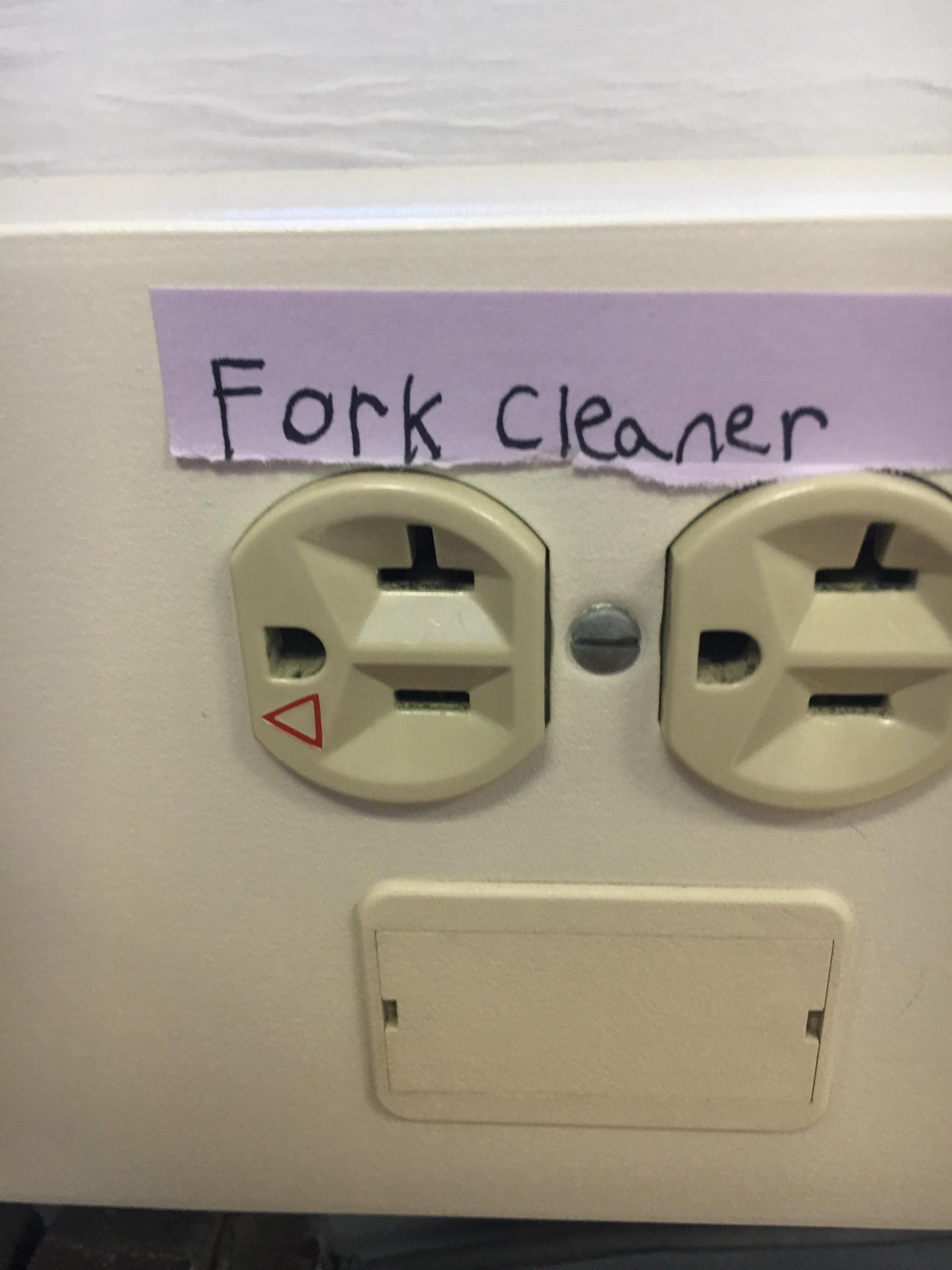 Mildly Vandalized Electrical Outlet MildlyVandalised