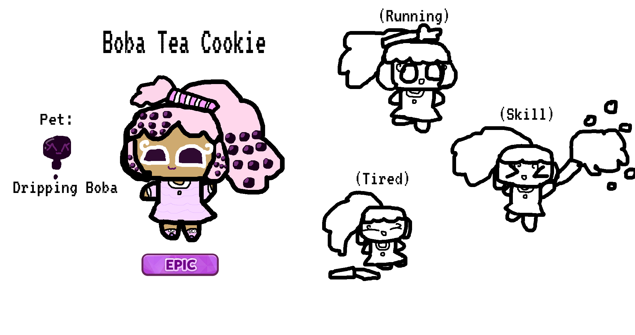 boba tea cookie! (yes, she's my cookie run oc) r/FanStorytime