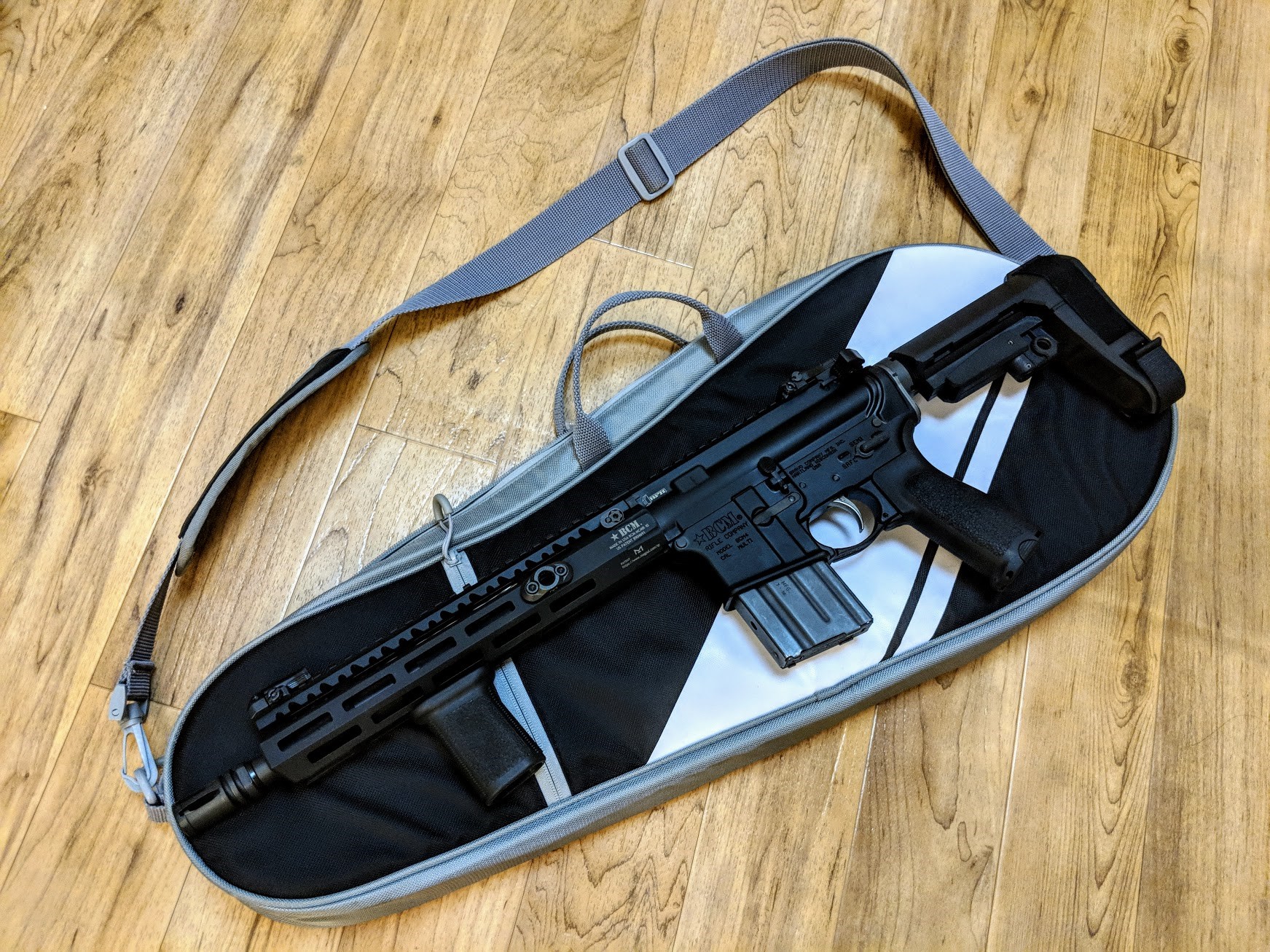 My new AR15 firearm (not a pistol, not a rifle) happens to fit