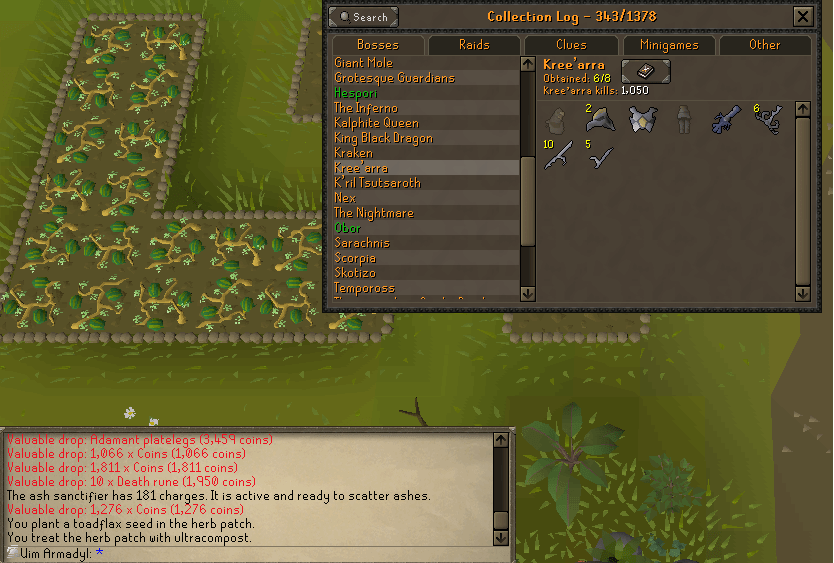 Rank 3 Arma KC loot r/ironscape