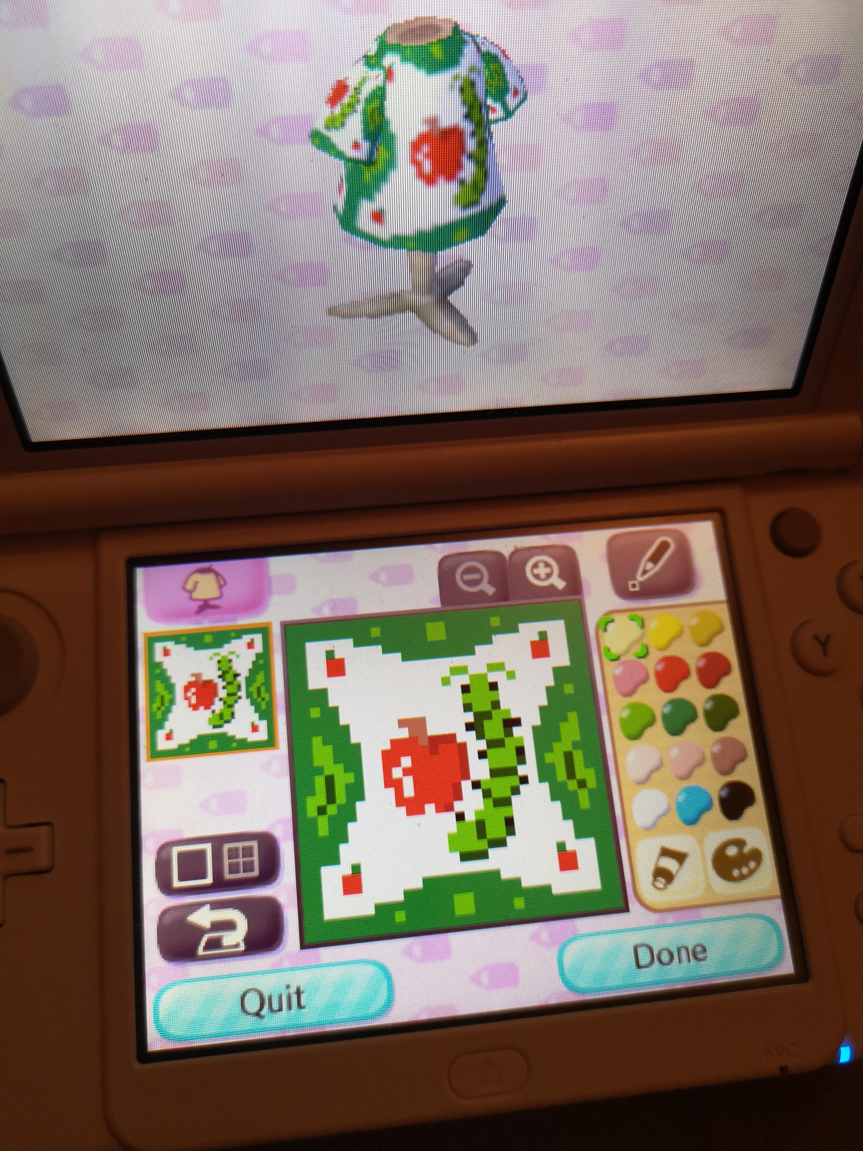 I finally got a ds and bought animal crossing! Heres my first town flag