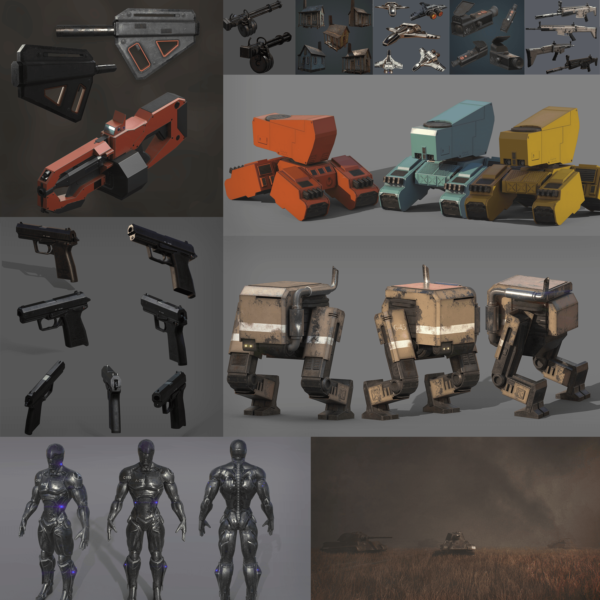 Experienced 3D Artist looking for Freelance work. gameDevClassifieds