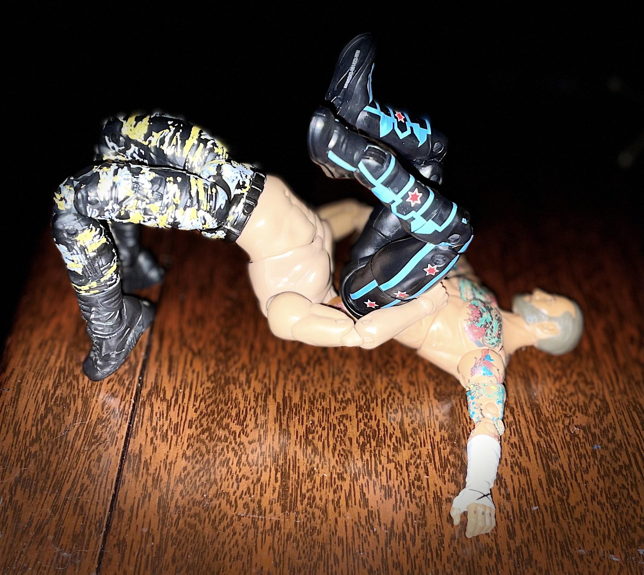 Mox with the German suplex! r/AEWunrivaled