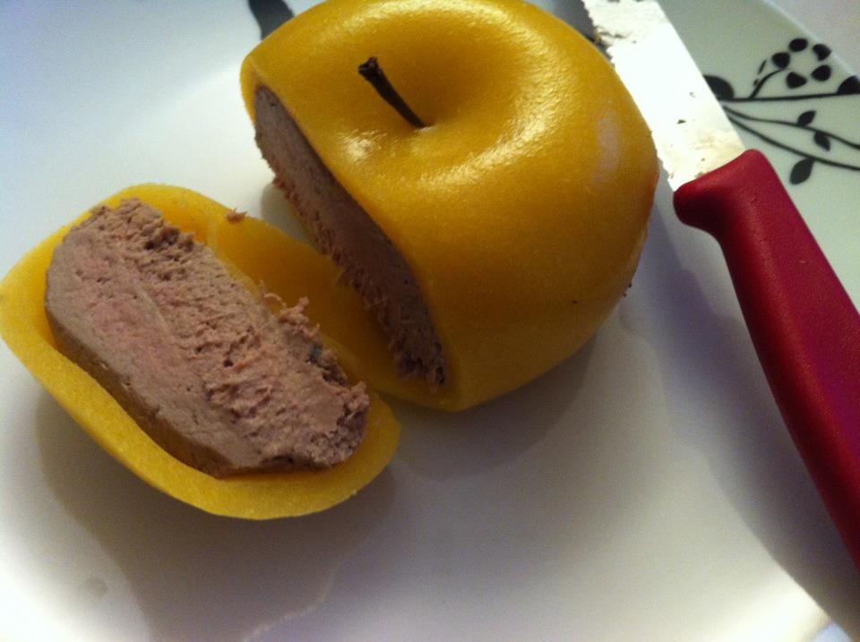 Delicious apple filled with meat r/shittyfoodporn