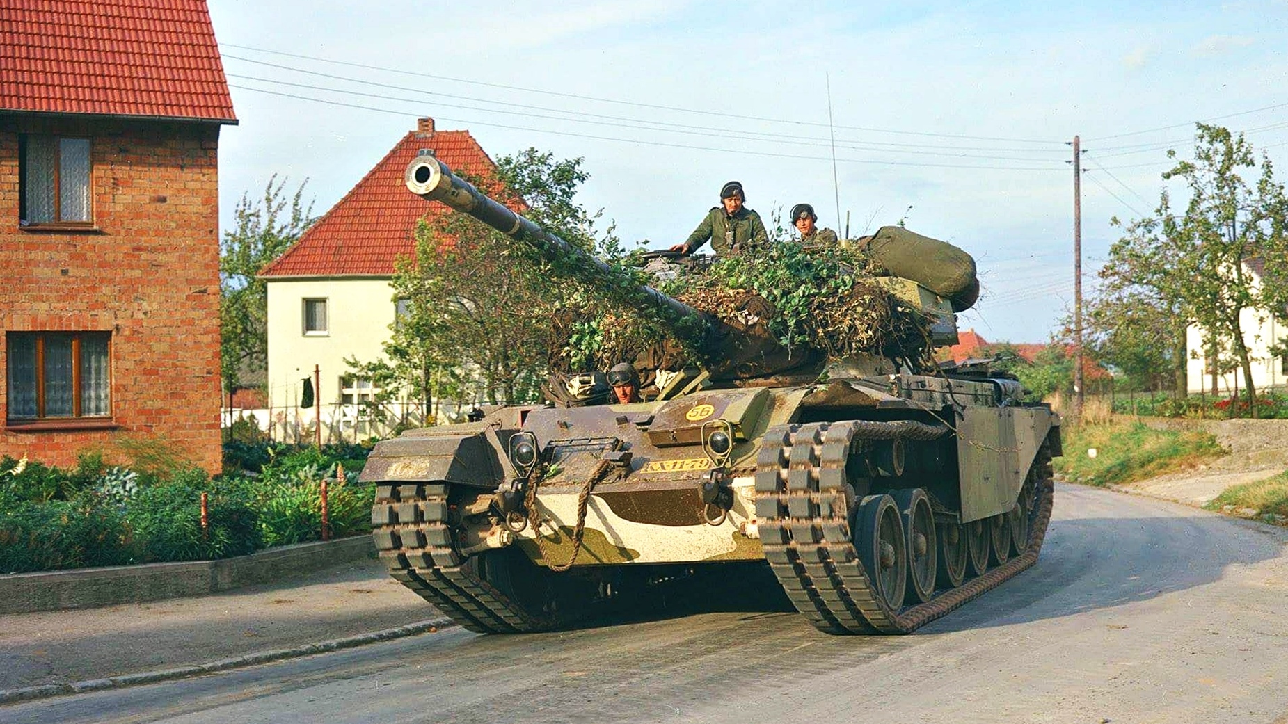 Canadian Centurion on exercises in Germany, 1980s r/tanks