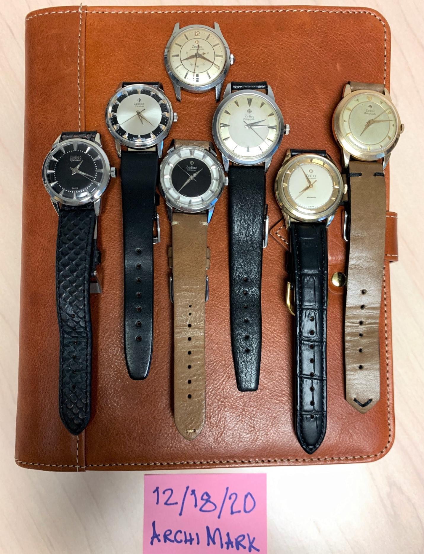 [WTS] 7 Great Vintage Zodiac Watches r/Watchexchange
